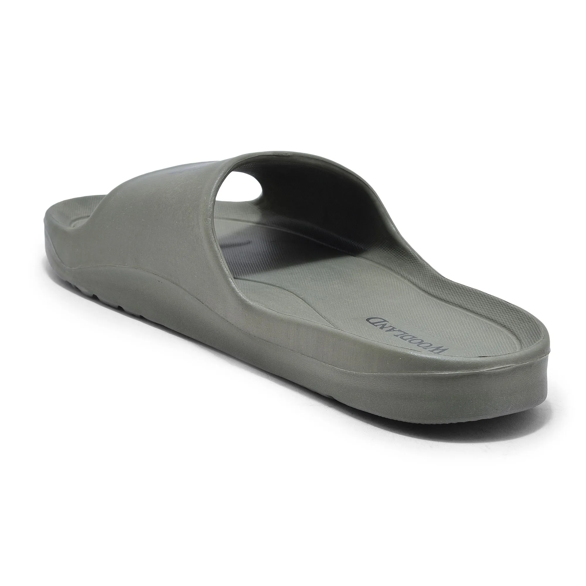 Olive slider sandal for men - Thumbnail 5