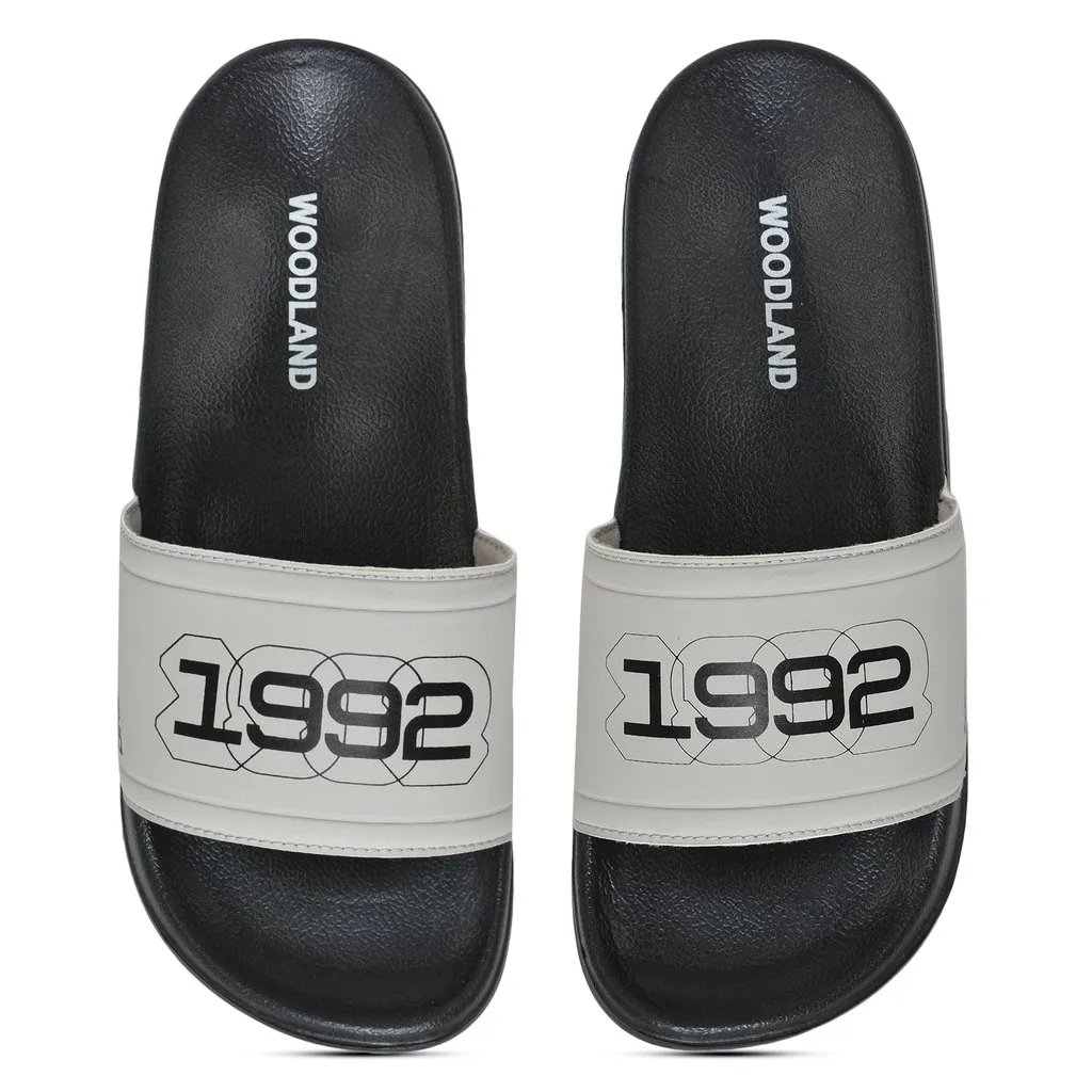 Black Slide sandal for men - Thumbnail 3