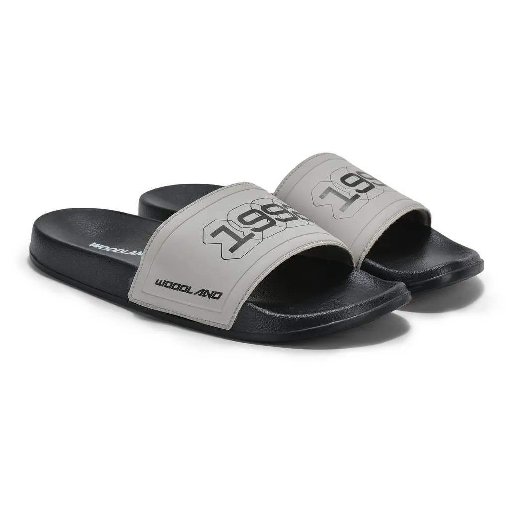 Black Slide sandal for men - Thumbnail 6