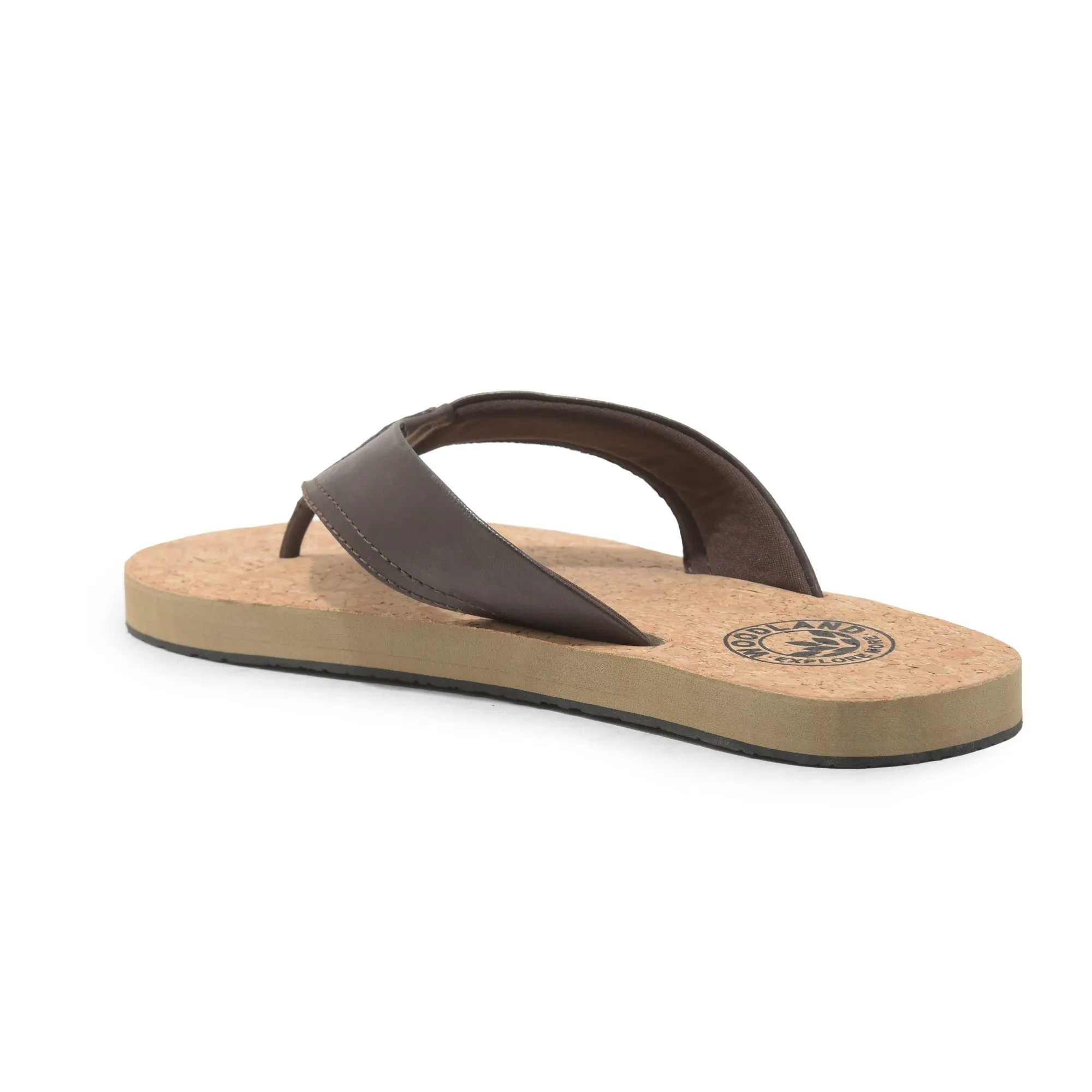 Brown slipper for men - Thumbnail 5