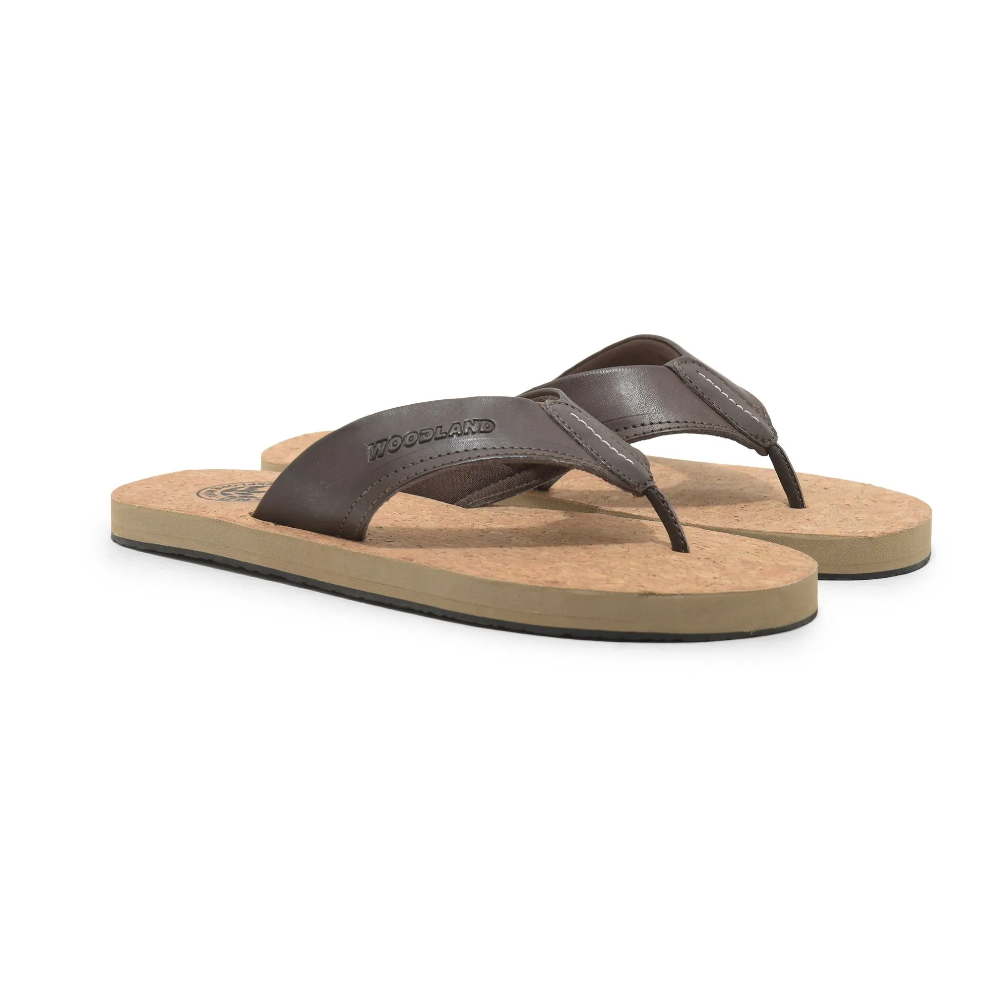 Brown slipper for men - Thumbnail 6