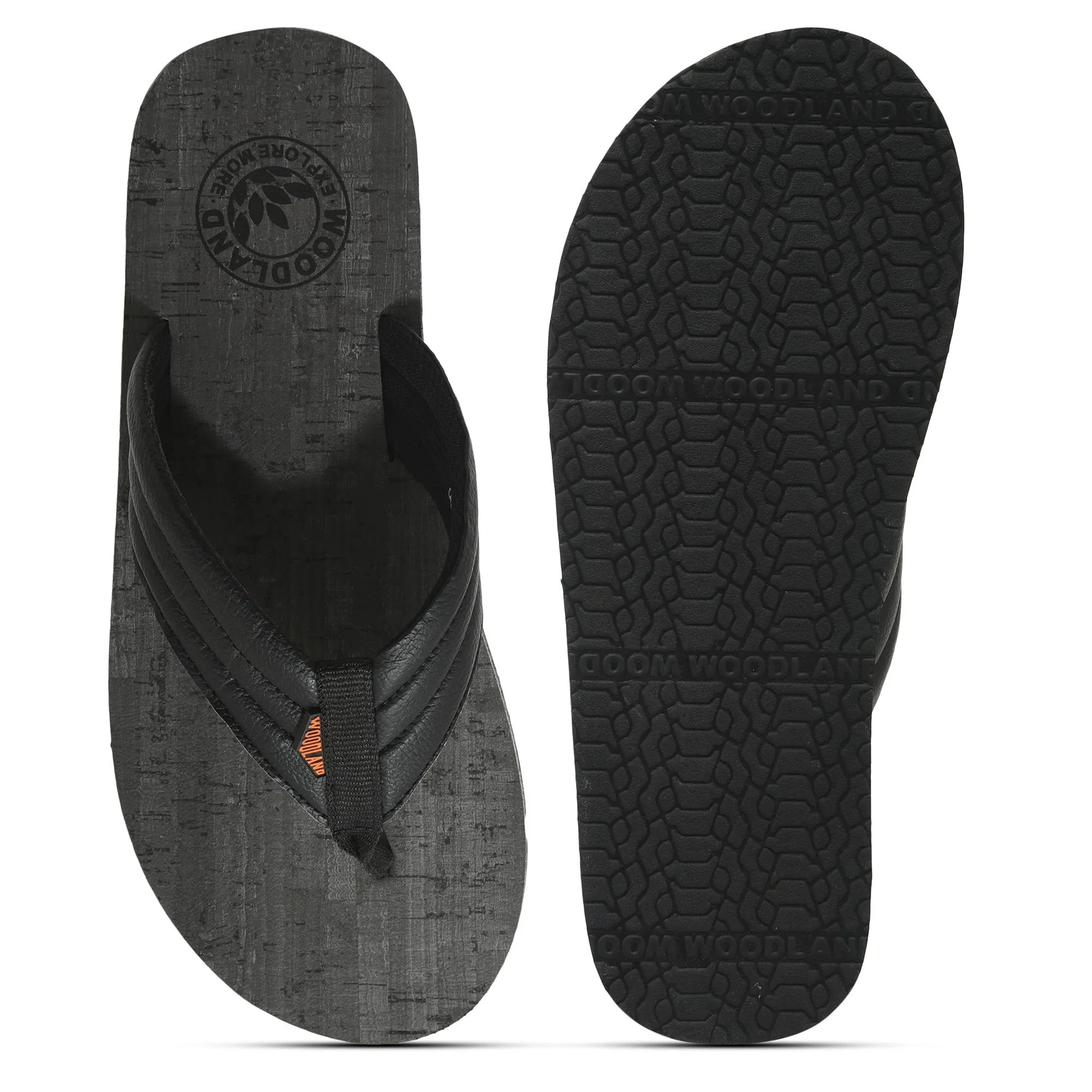 Black slipper for men - Thumbnail 7