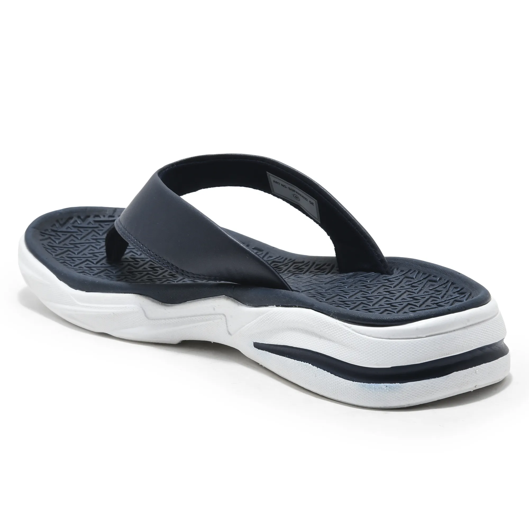 Navy Slipper for Men - Thumbnail 5