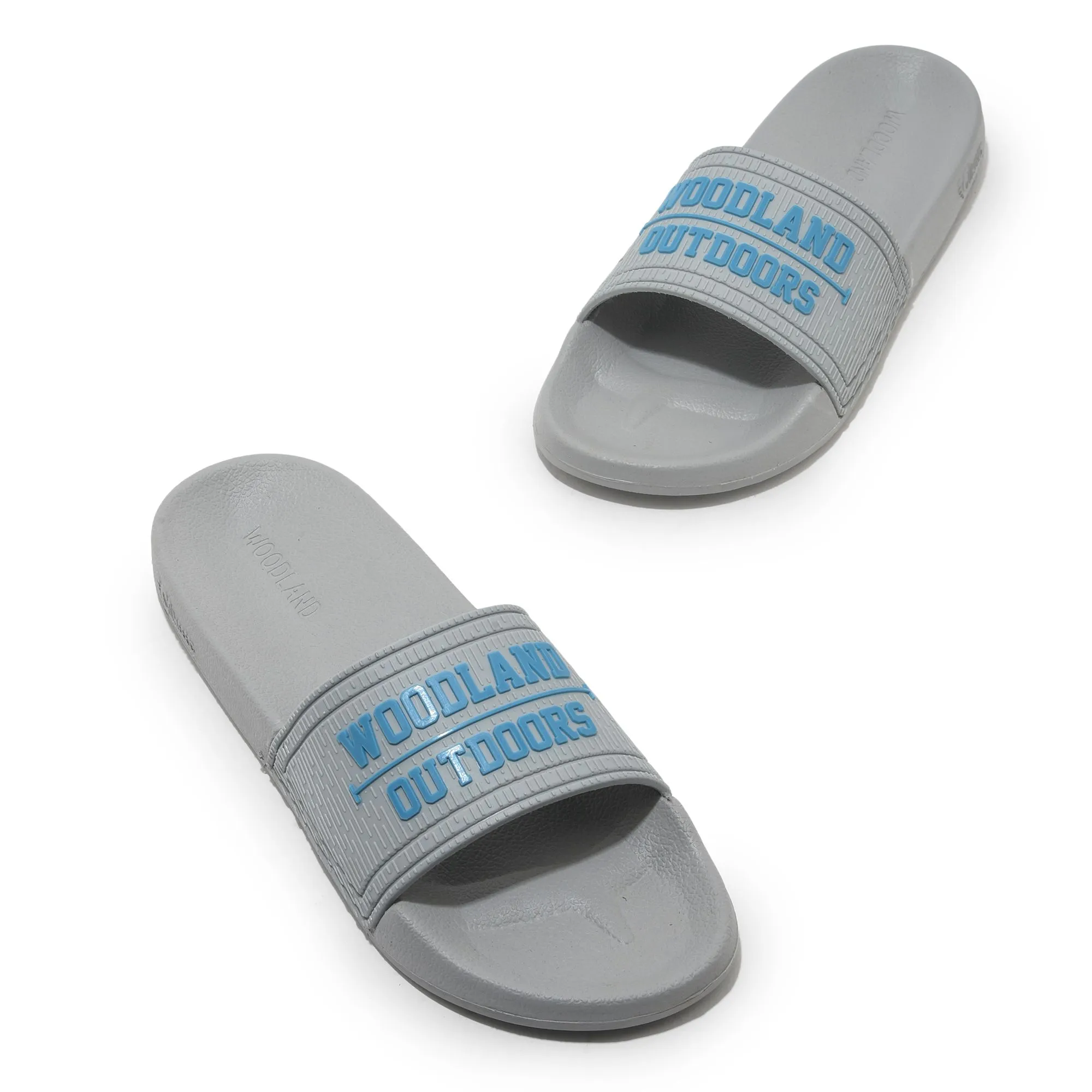 Grey slide sandal for men - Thumbnail 2