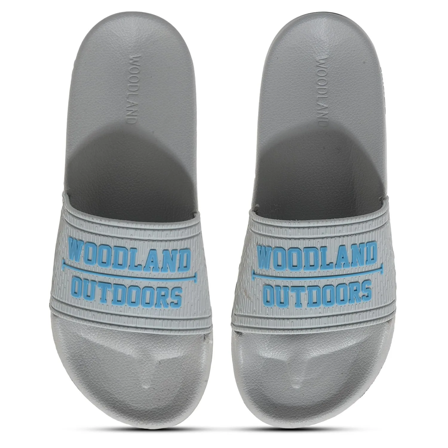 Grey slide sandal for men - Thumbnail 3
