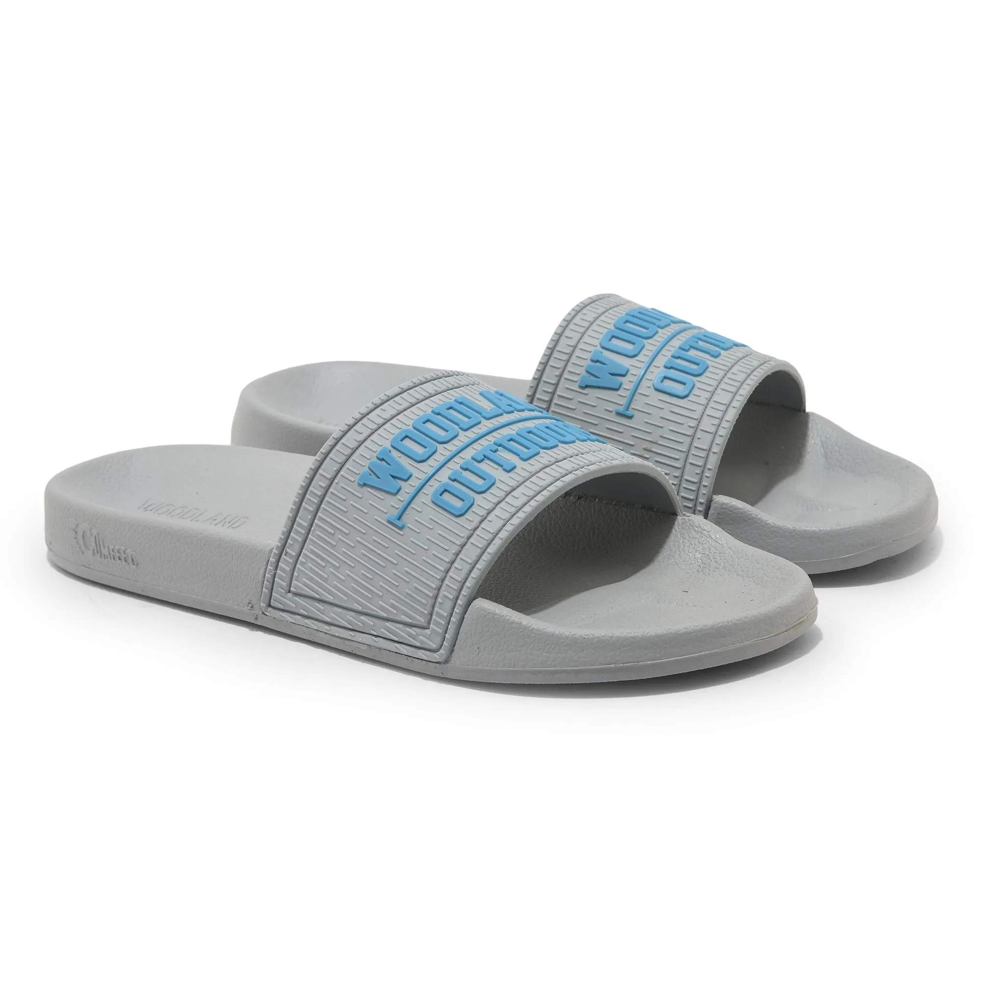 Grey slide sandal for men - Thumbnail 6
