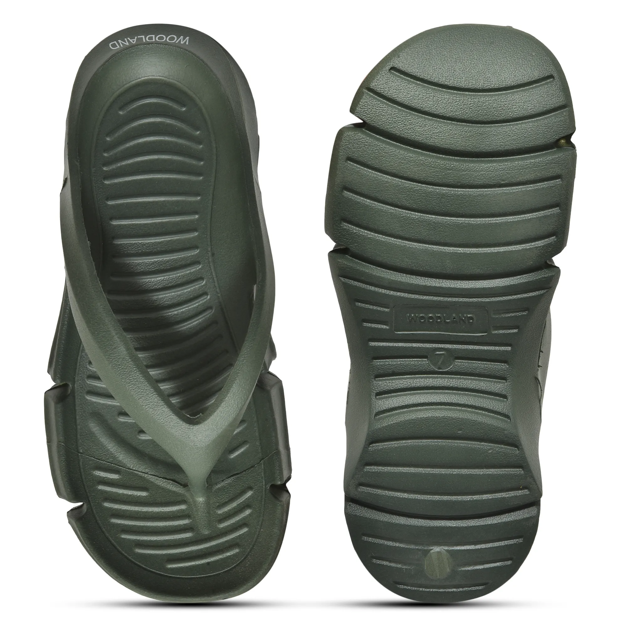 Olive Slipper for Men - Thumbnail 7