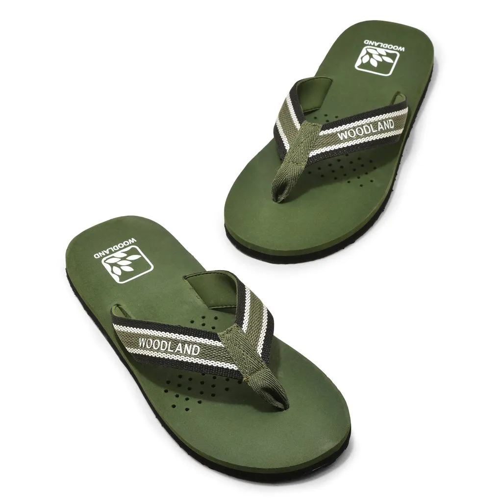 Olive Slipper for Men - Thumbnail 2