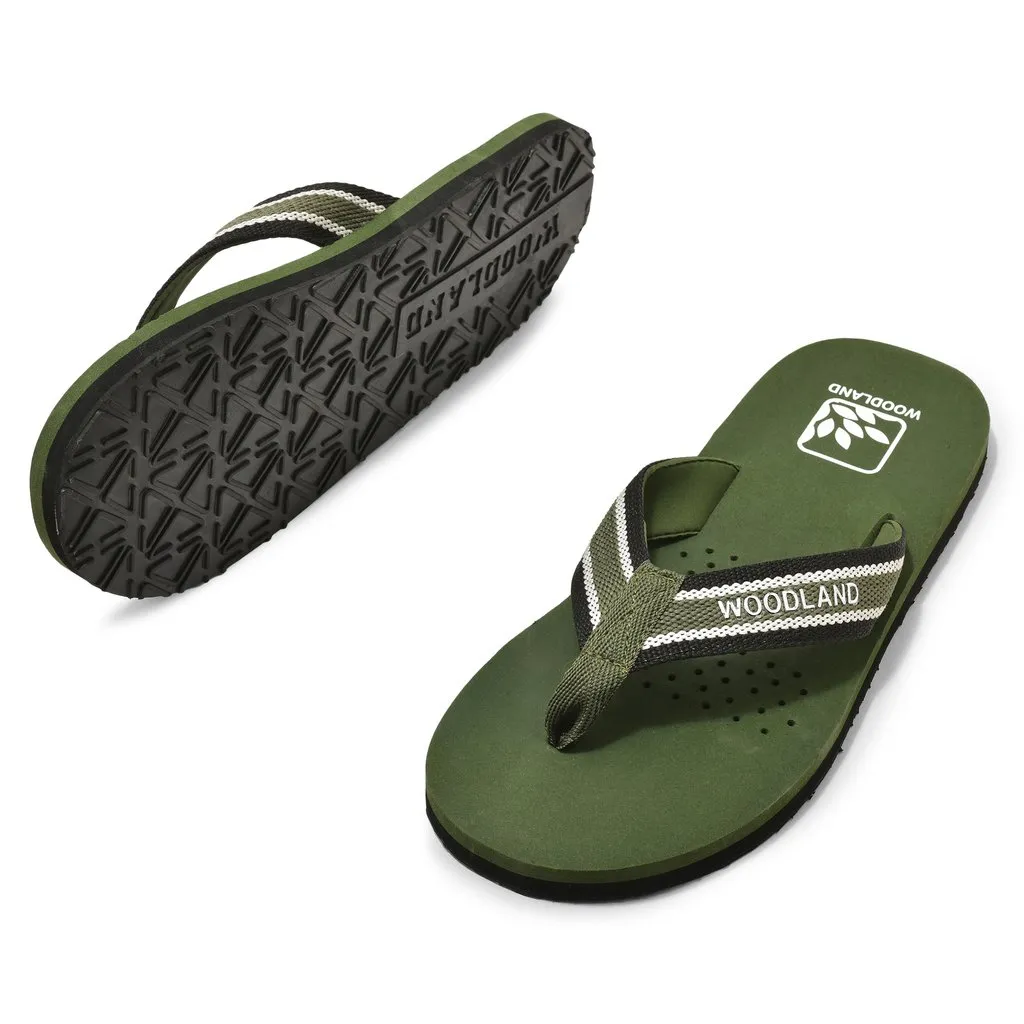 Olive Slipper for Men - Thumbnail 4