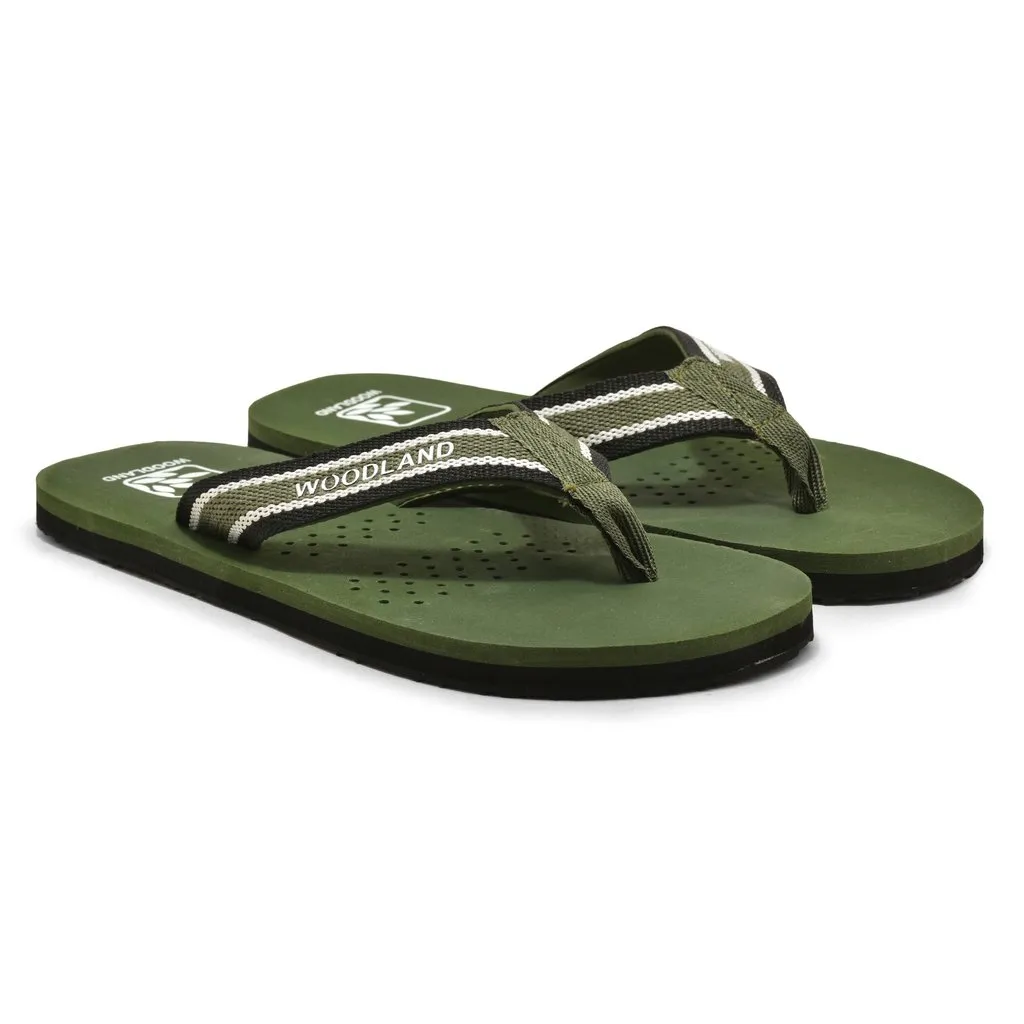 Olive Slipper for Men - Thumbnail 6
