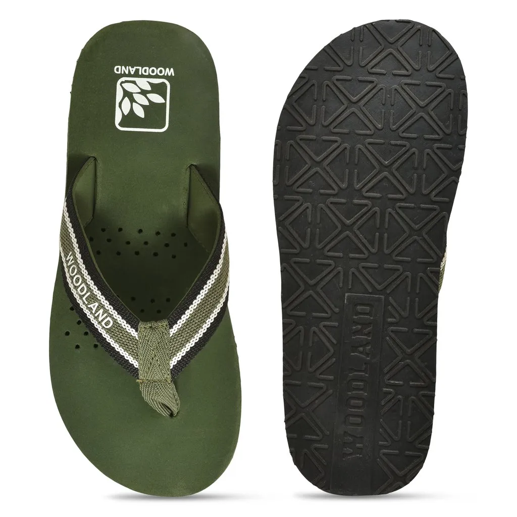 Olive Slipper for Men - Thumbnail 7