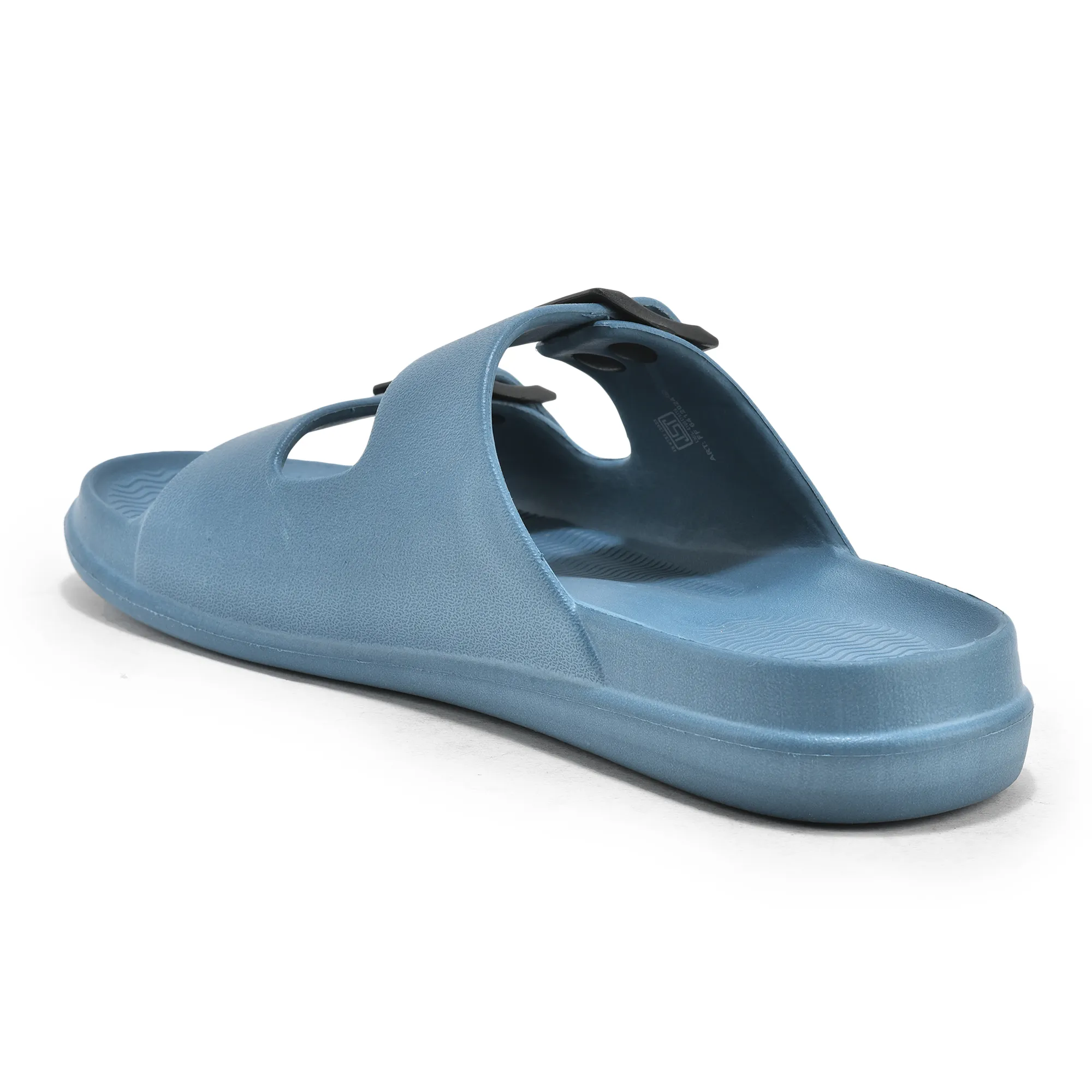 Denim Blue Mens Slipper Flip Flop - Thumbnail 5