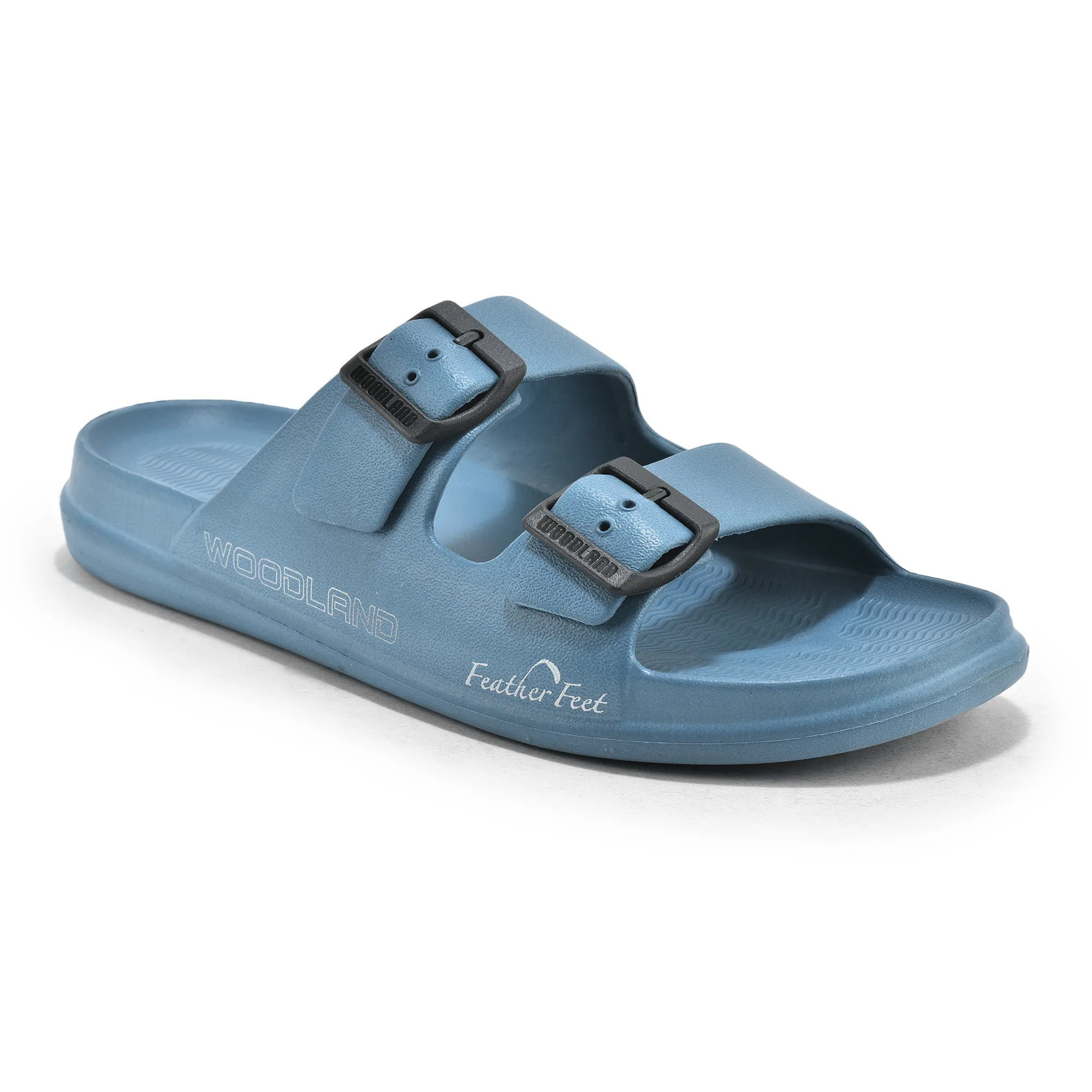 Denim Blue Mens Slipper Flip Flop - Thumbnail 8
