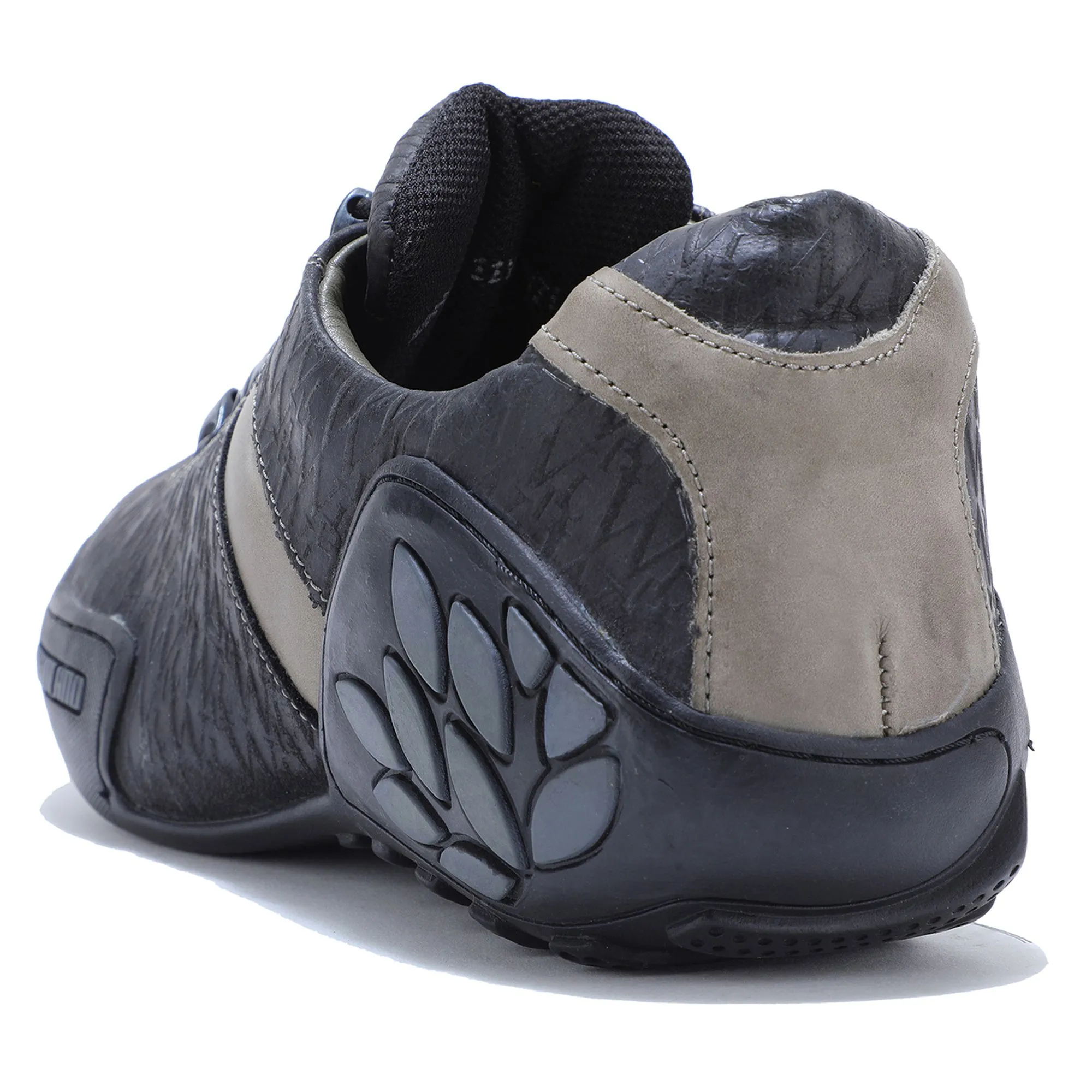 Woodland Black Casual Shoes - Thumbnail 5