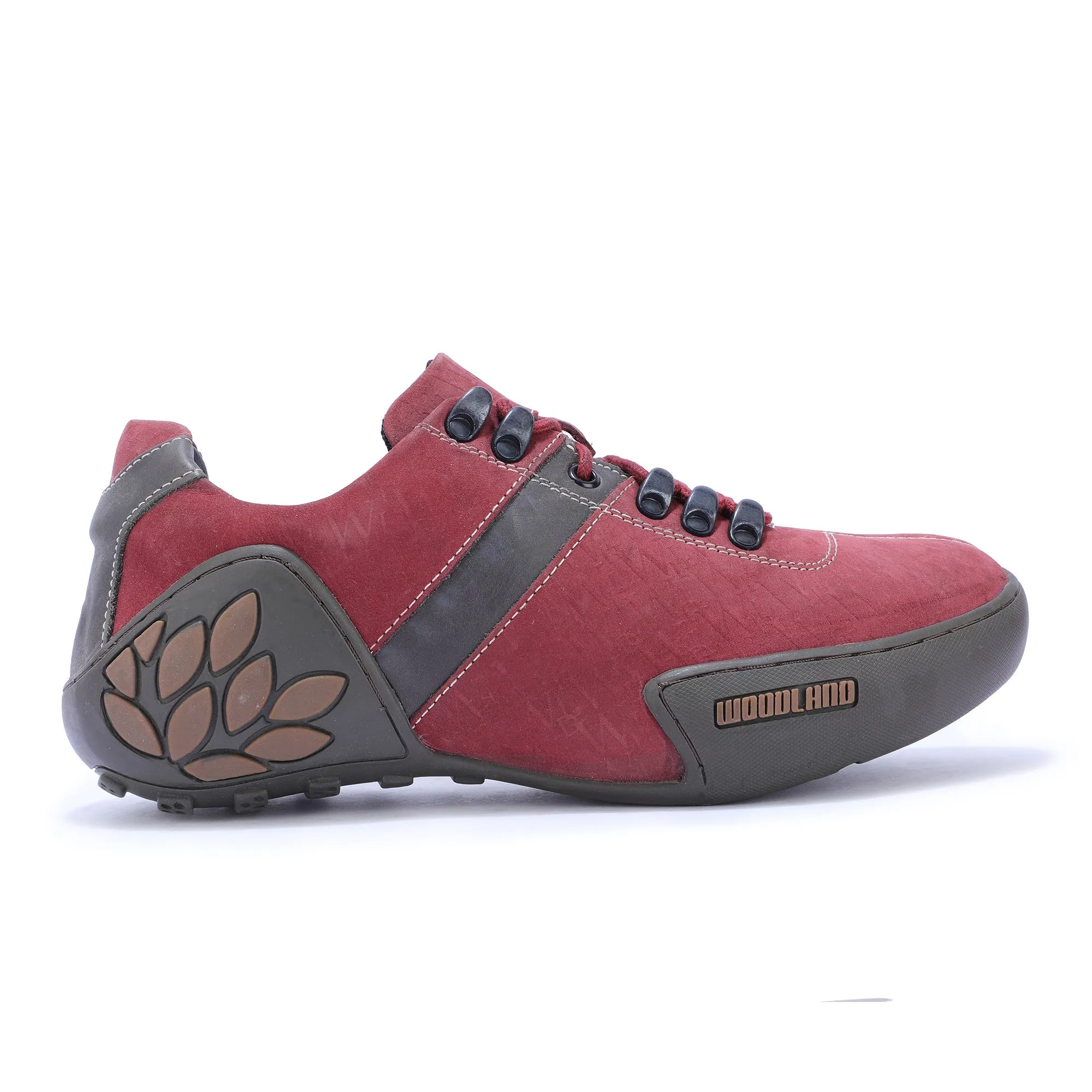 woodland-lmaroon-casual-shoes