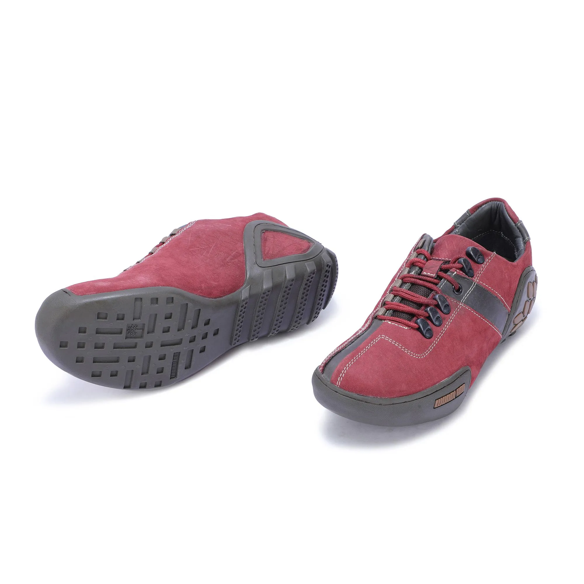Woodland Lmaroon Casual Shoes - Thumbnail 4