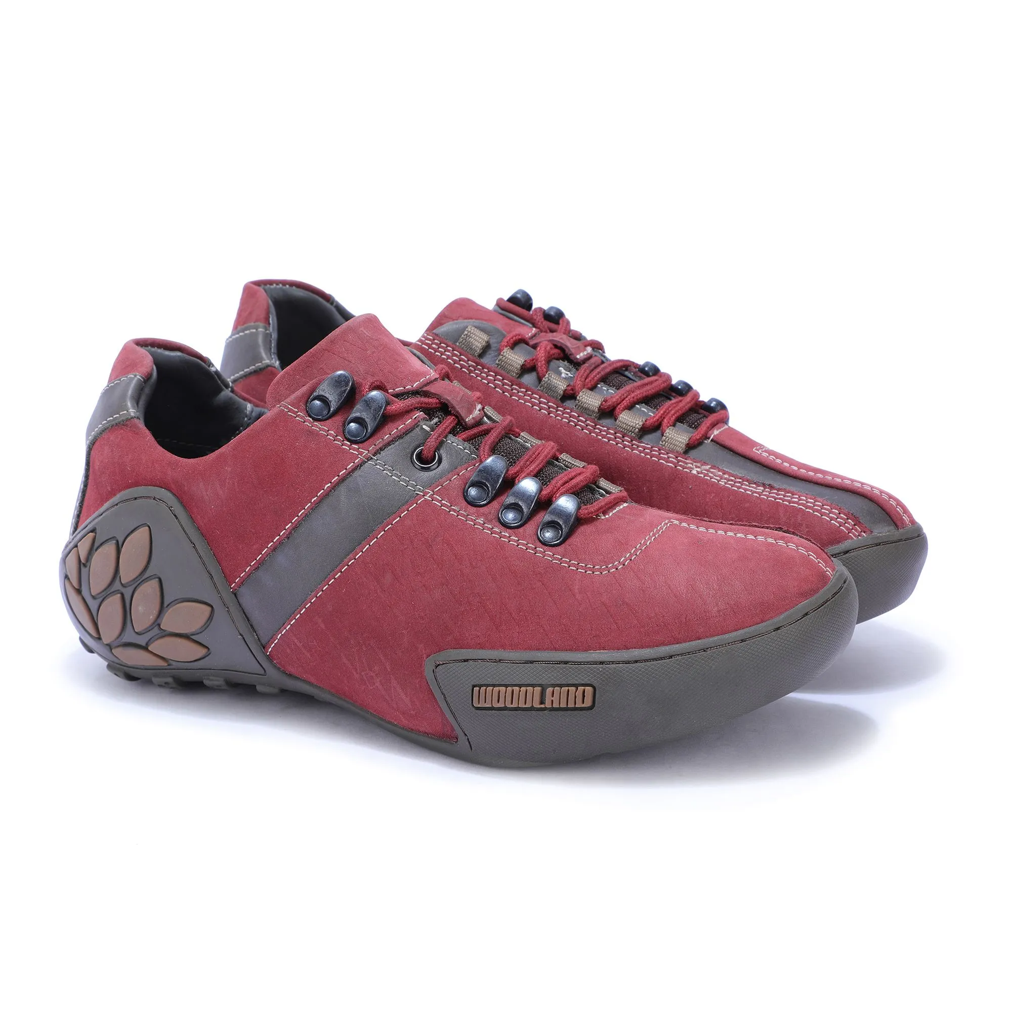 Woodland Lmaroon Casual Shoes - Thumbnail 6