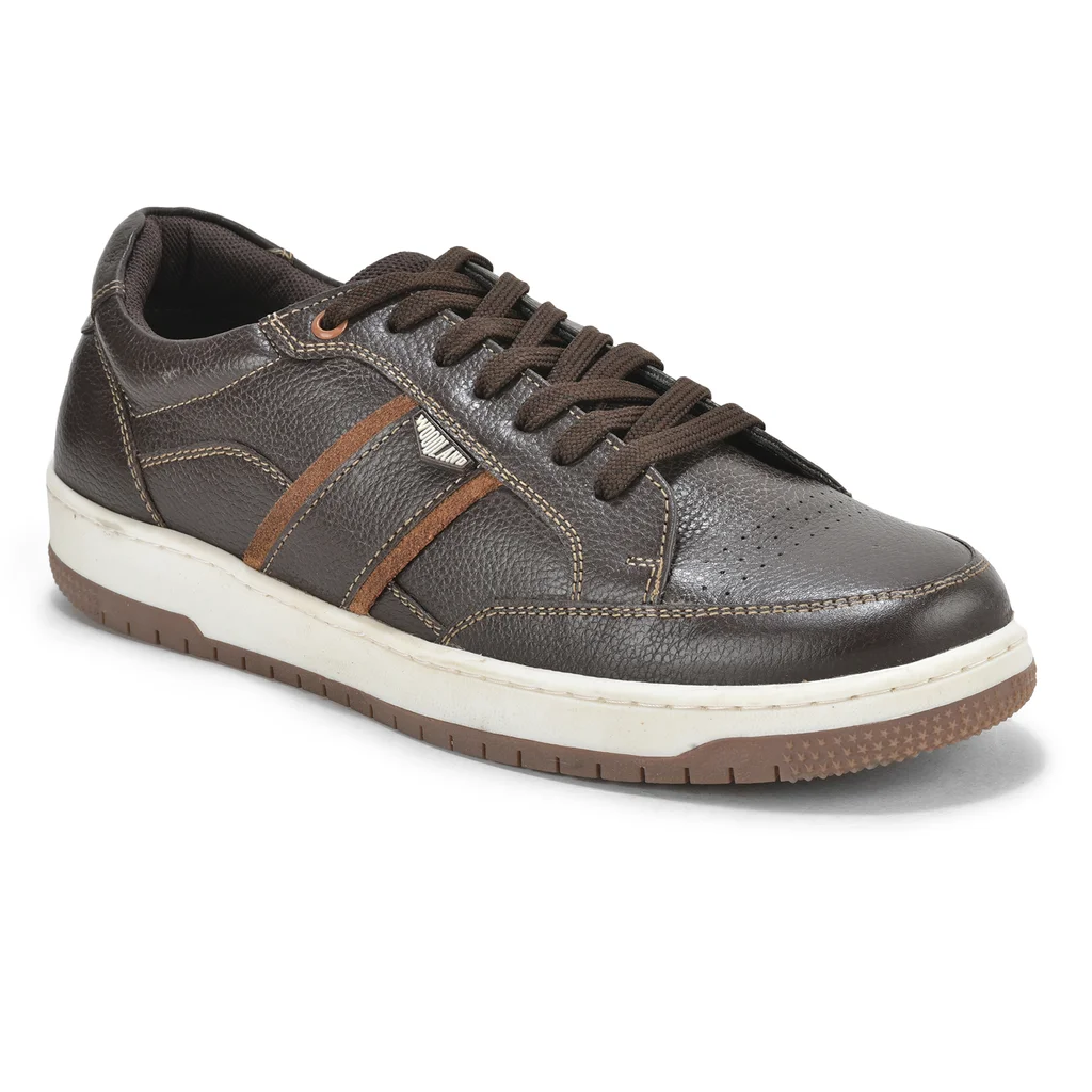 Dark Brown Casual Sneakers for Men - Thumbnail 8