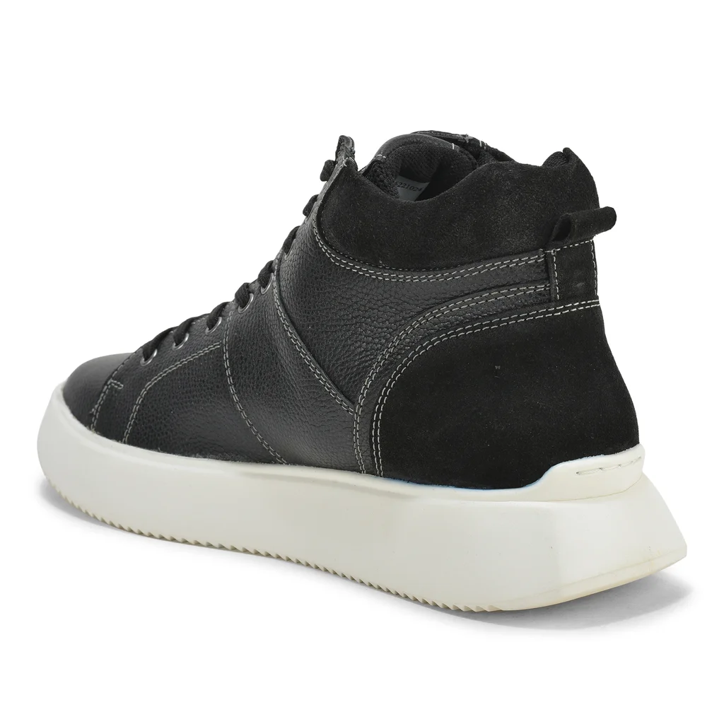 Woodland Men’s Black Casual Sneaker Boots - Thumbnail 5