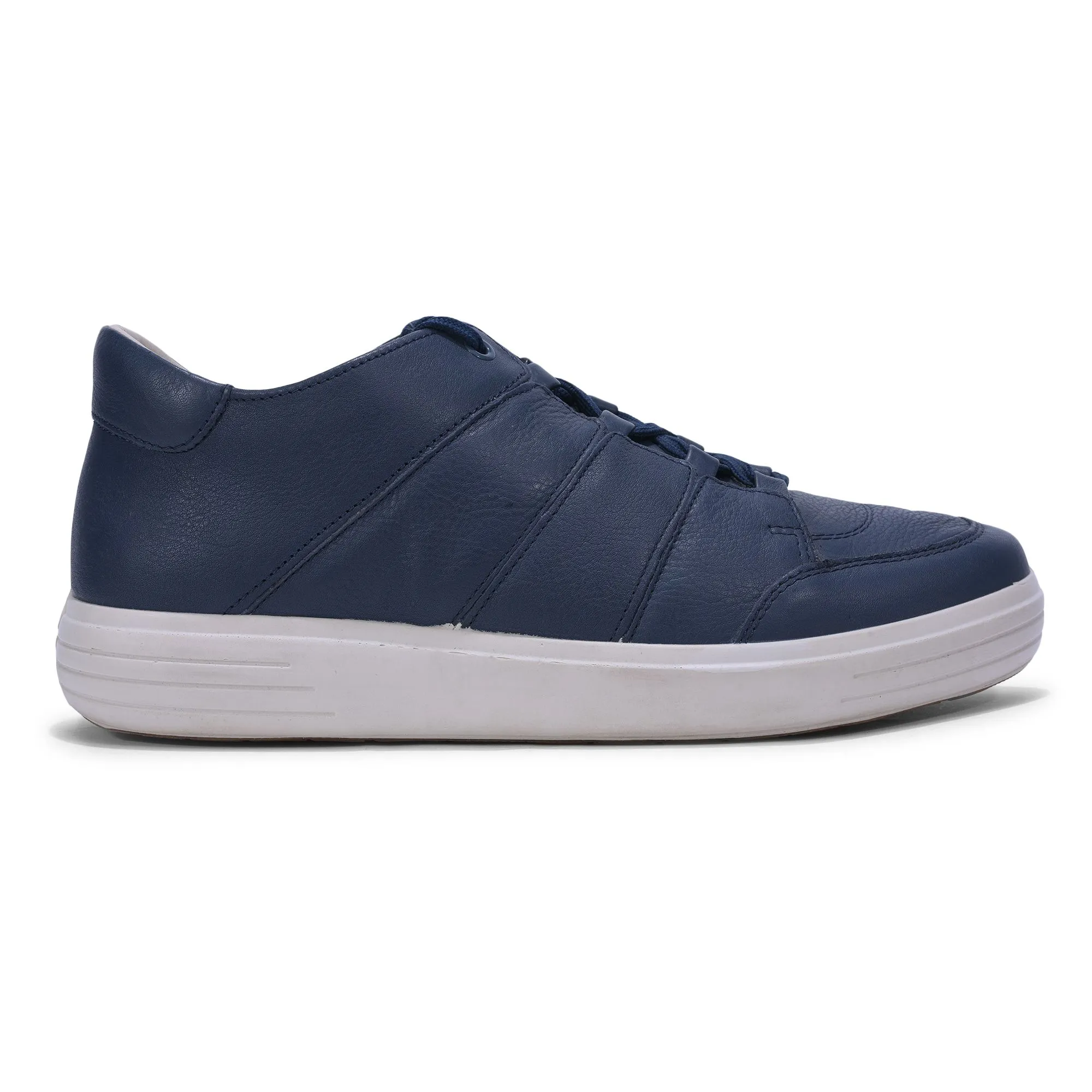 Woodland Navy Casual Shoes - Thumbnail 1