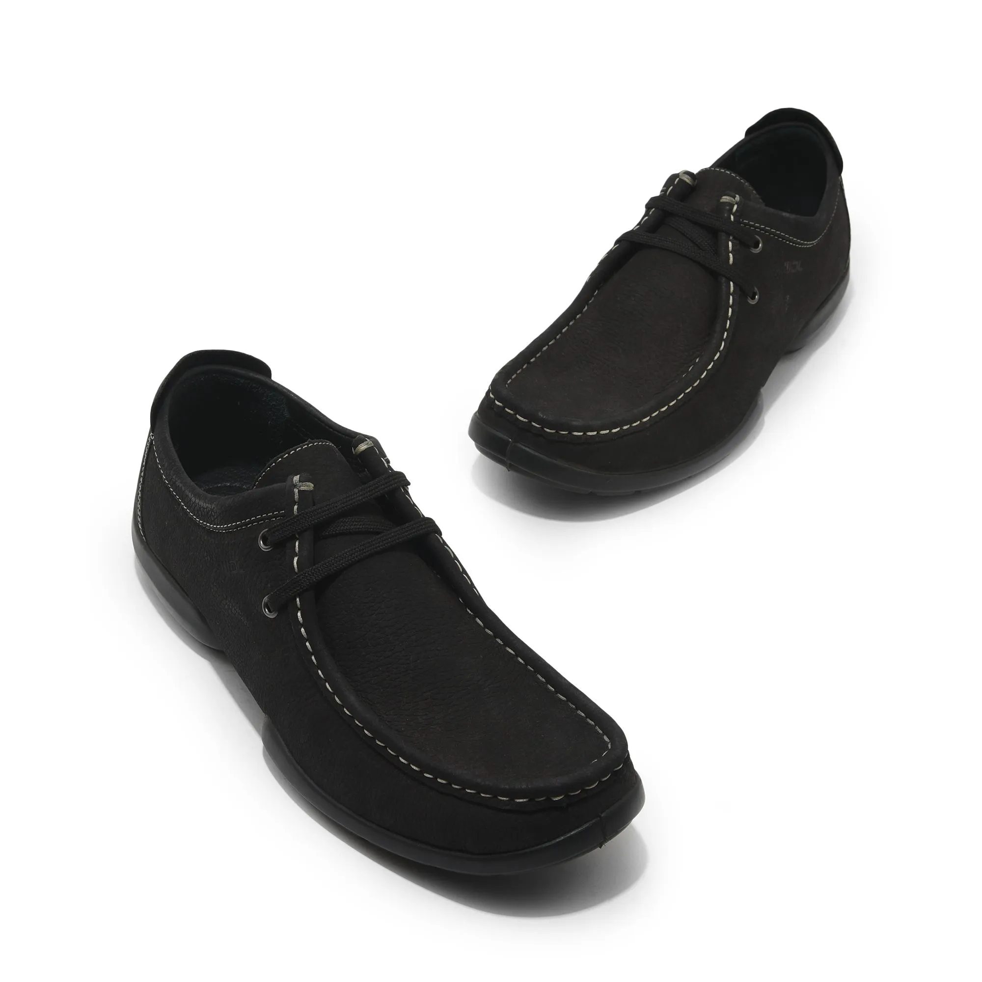 Black boat shoe - Thumbnail 2