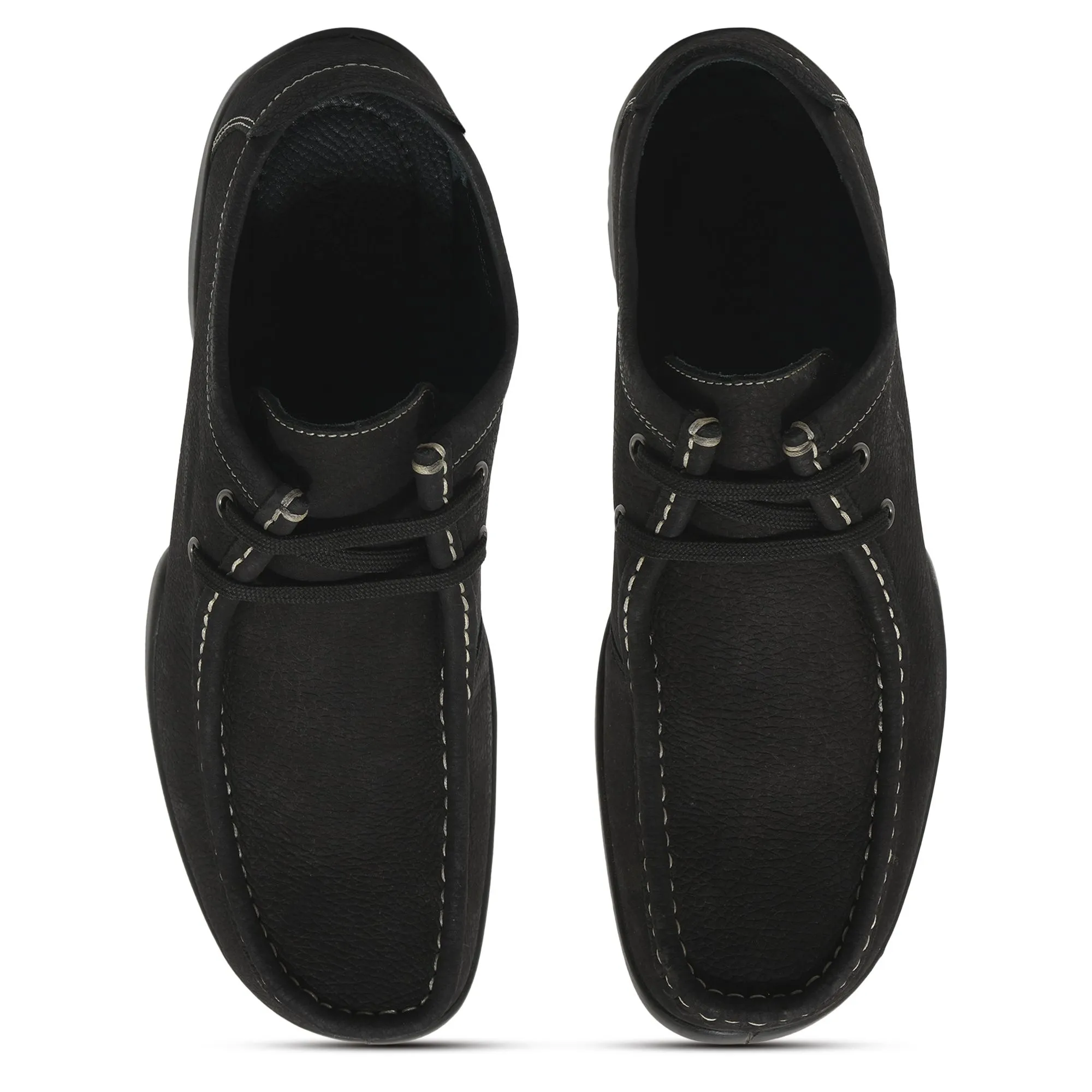 Black boat shoe - Thumbnail 3