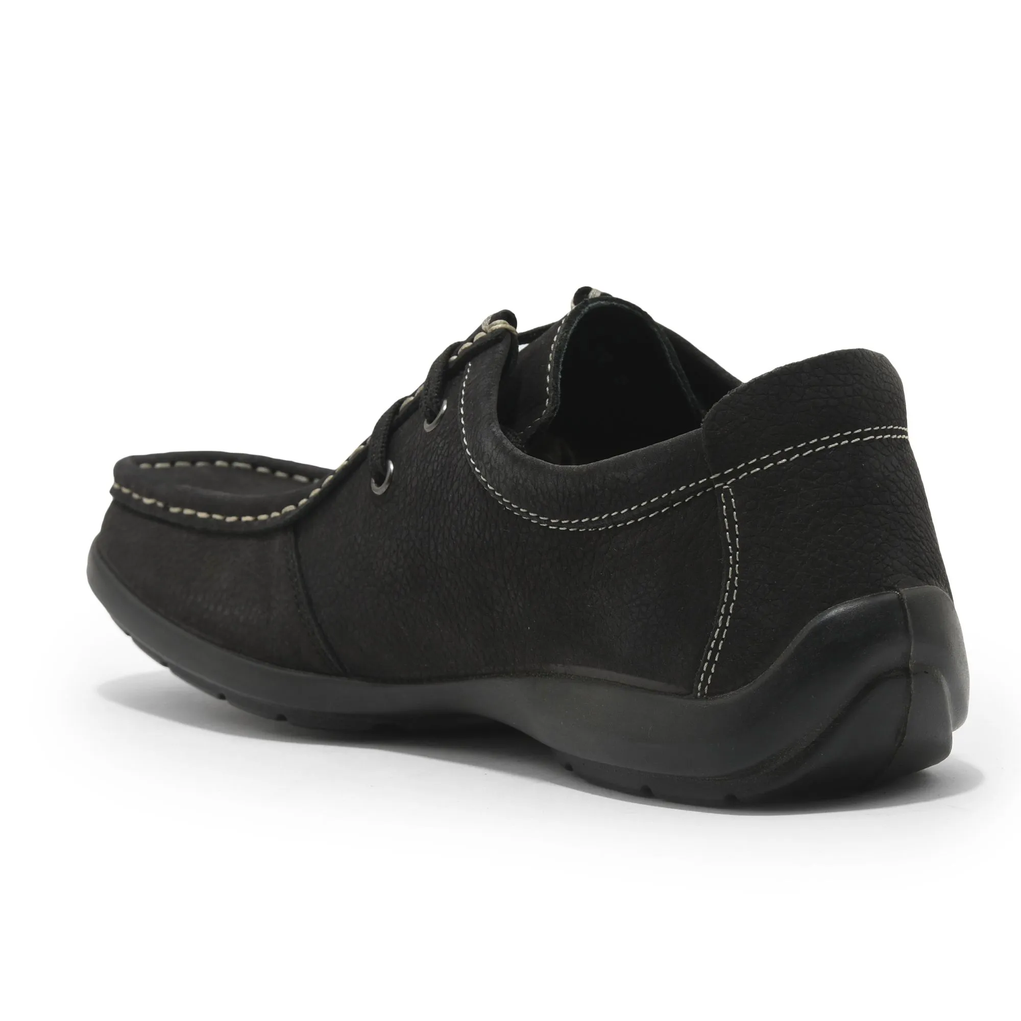 Black boat shoe - Thumbnail 5