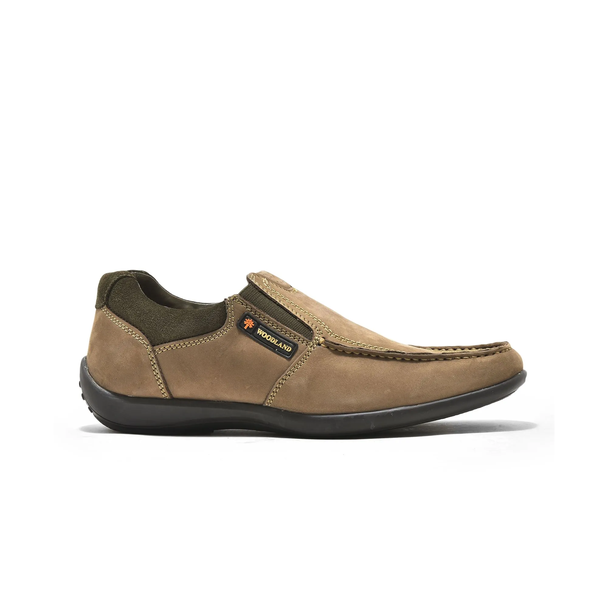 Dubai Khaki Casual Shoes For Men - Thumbnail 1