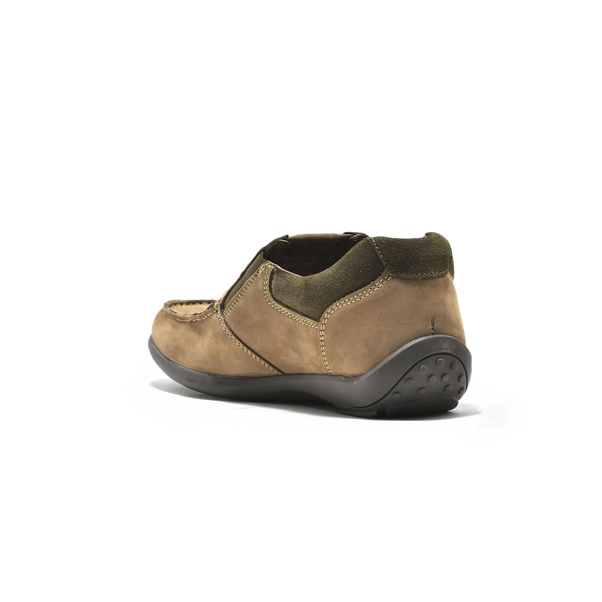 Dubai Khaki Casual Shoes For Men - Thumbnail 5