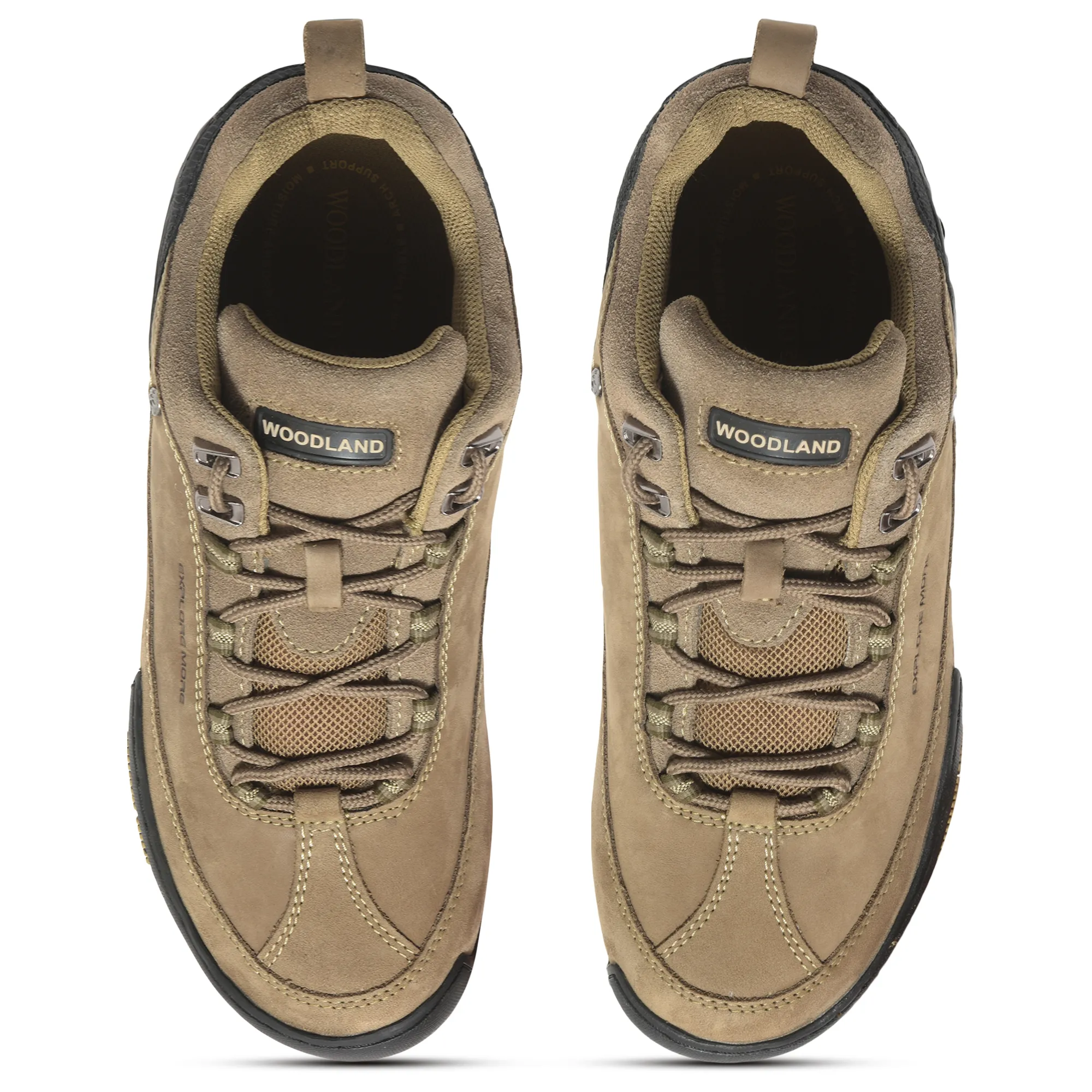 Dubai Khaki Casual Shoe For Men - Thumbnail 3