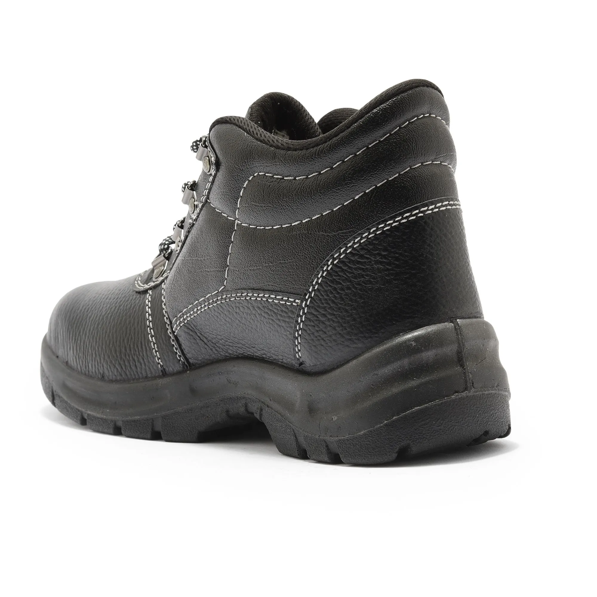 Black Biker Boots for men - Thumbnail 5