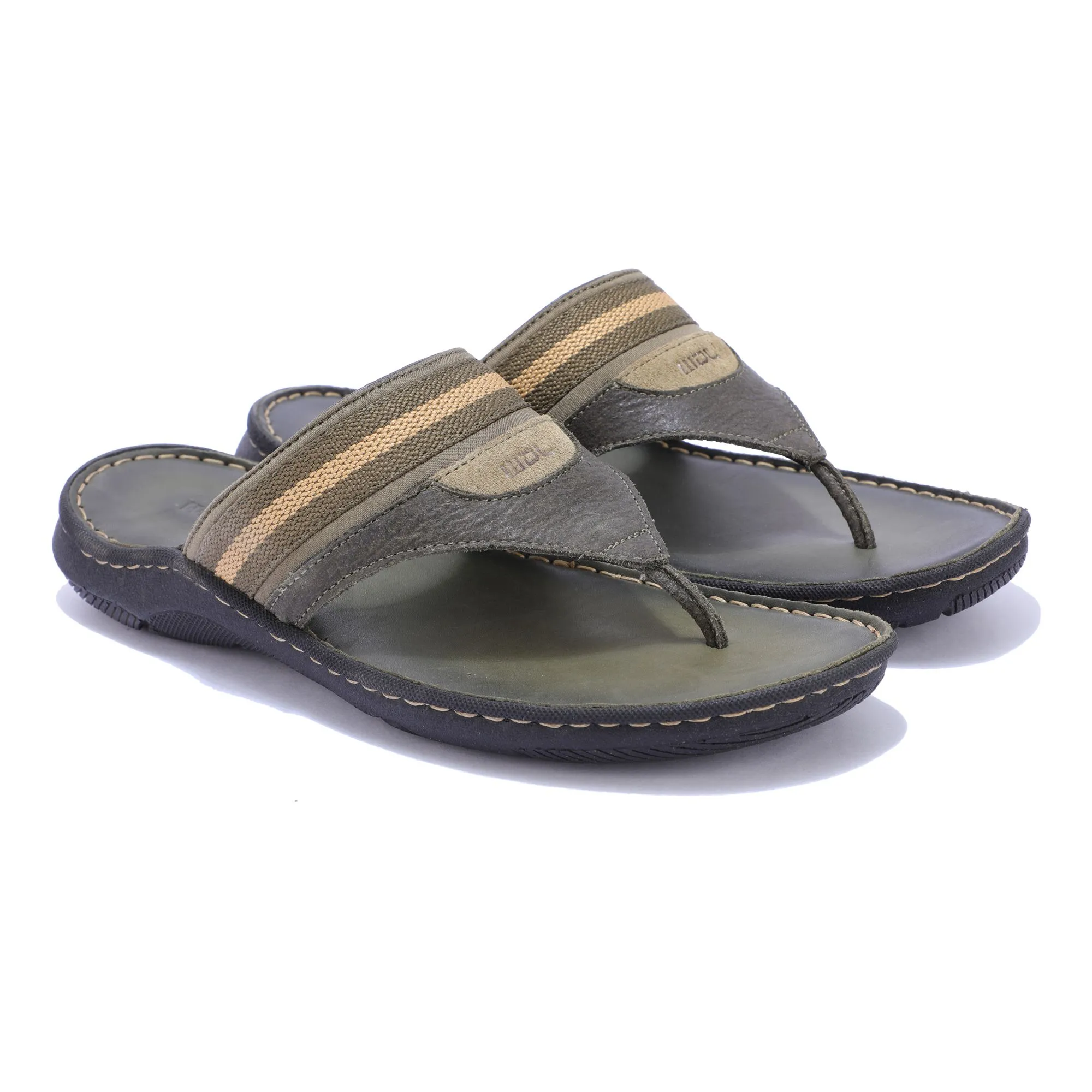 Woodland Green casual slippers - Thumbnail 6