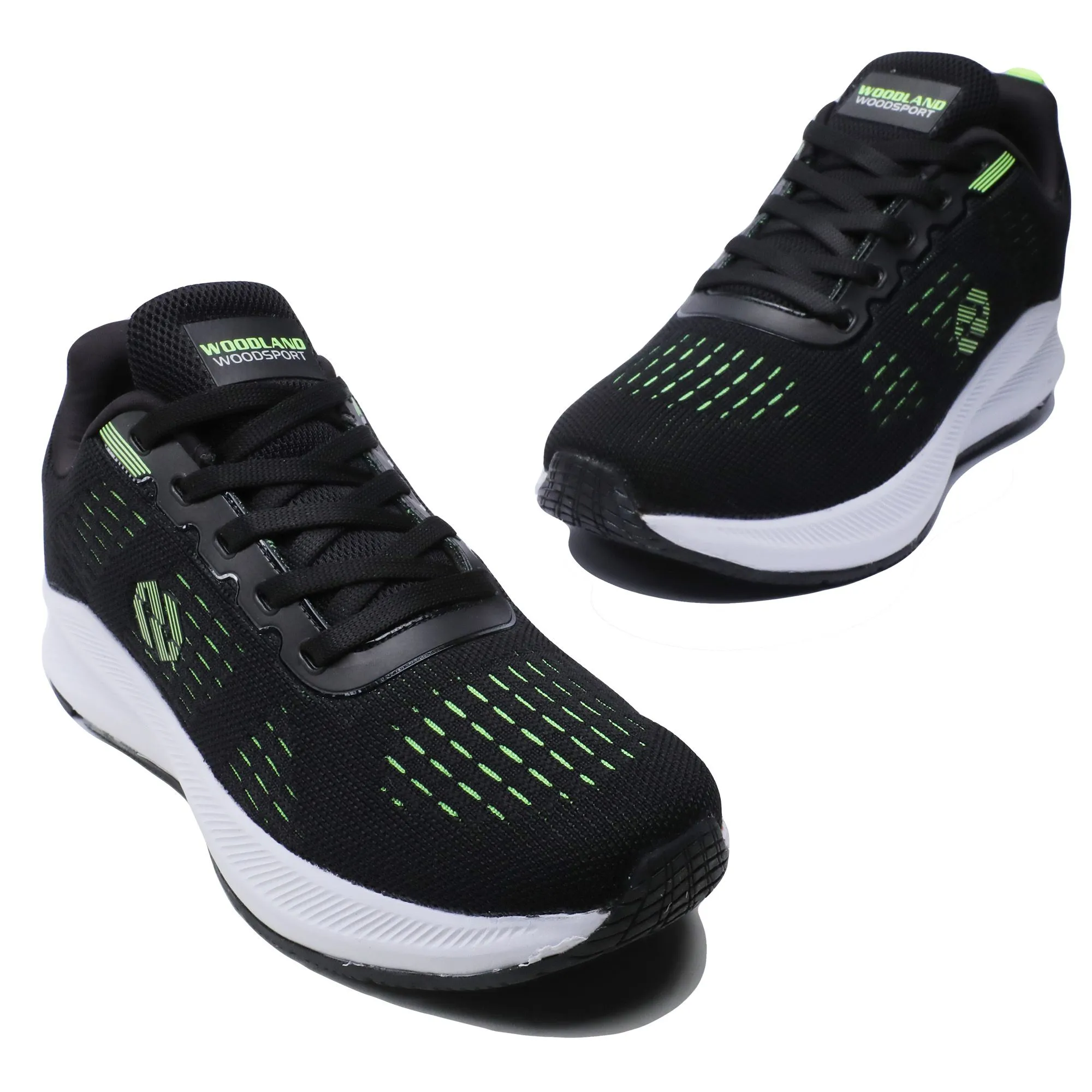 Black/Apple green Sneaker for Men - Thumbnail 2