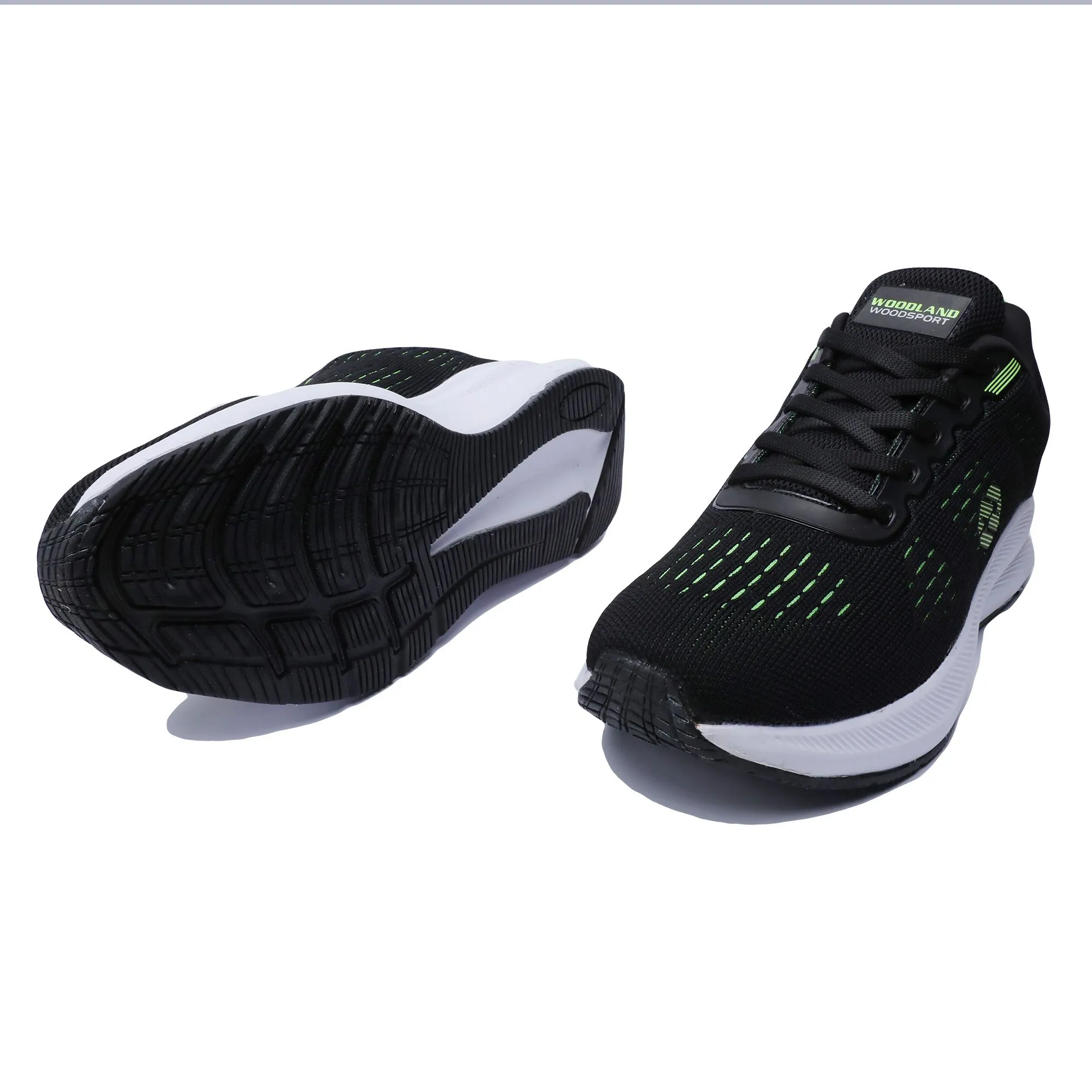 Black/Apple green Sneaker for Men - Thumbnail 4