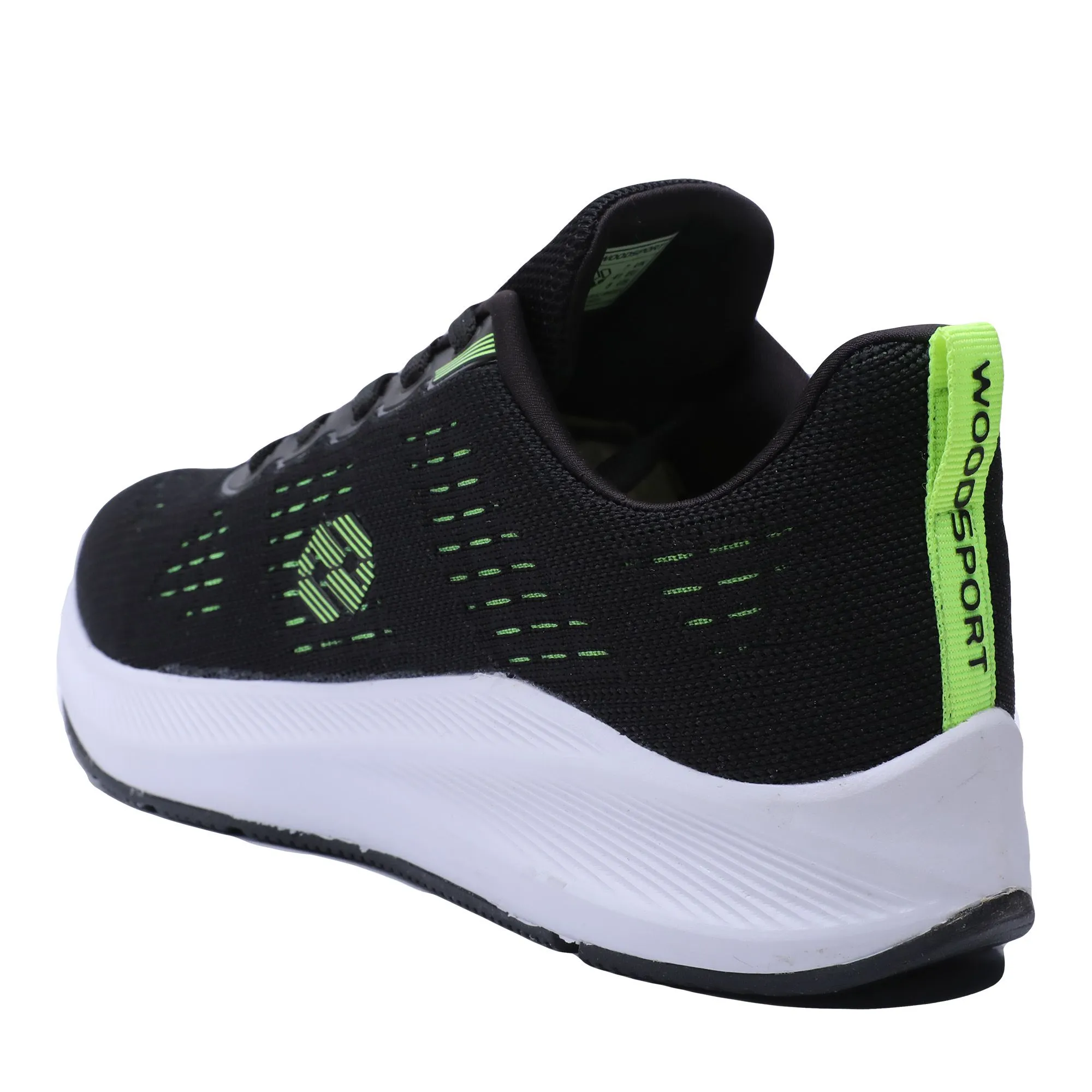 Black/Apple green Sneaker for Men - Thumbnail 5