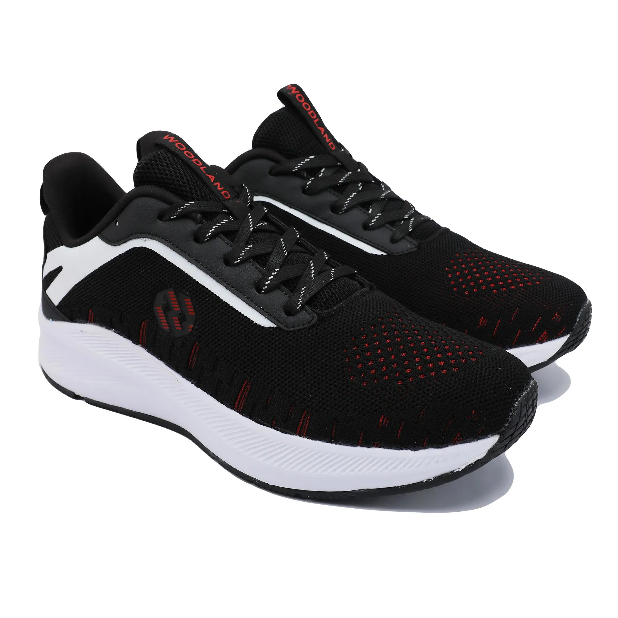 Black/Red Sneaker for Men - Thumbnail 6