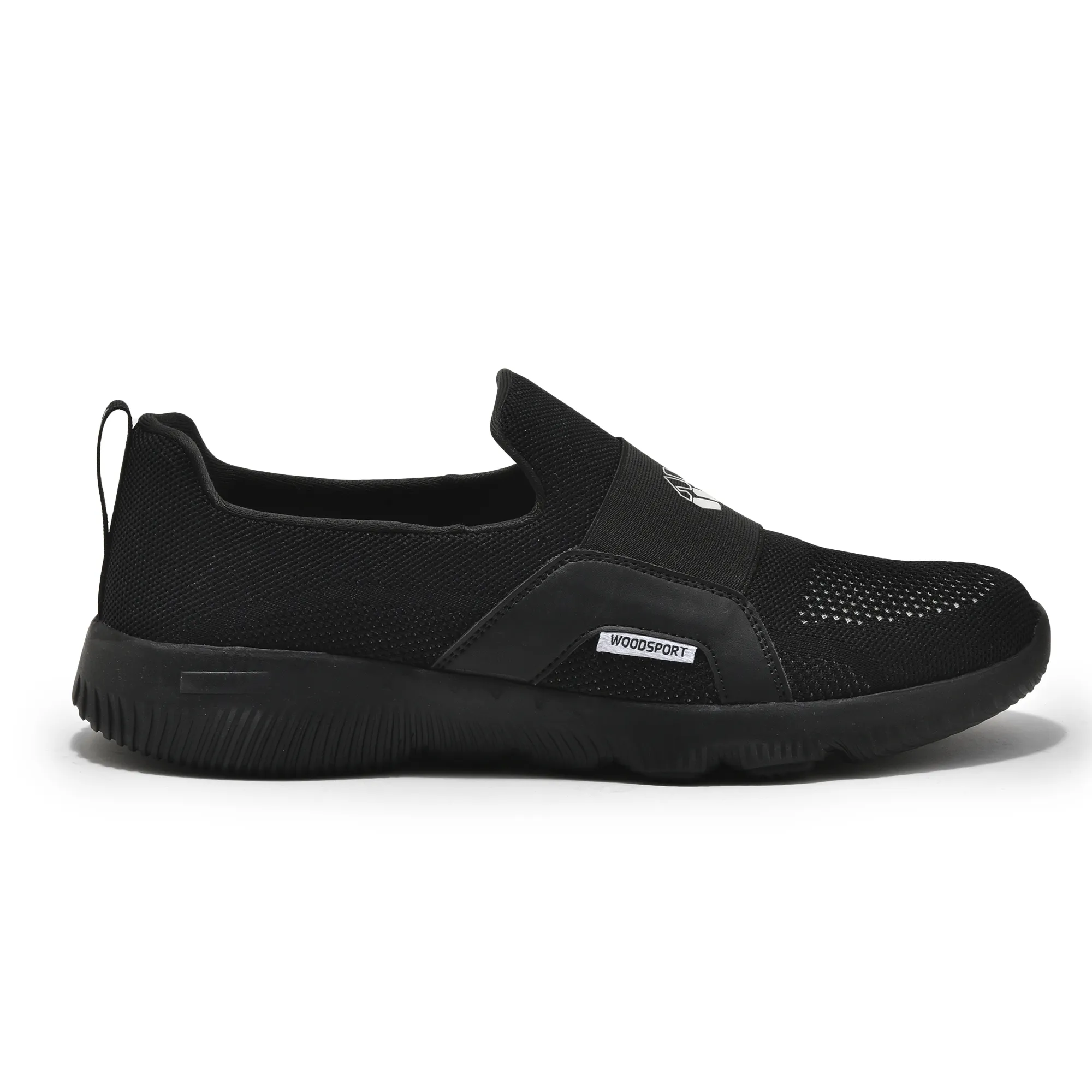 Black Slip-on Shoe for Men - Thumbnail 1