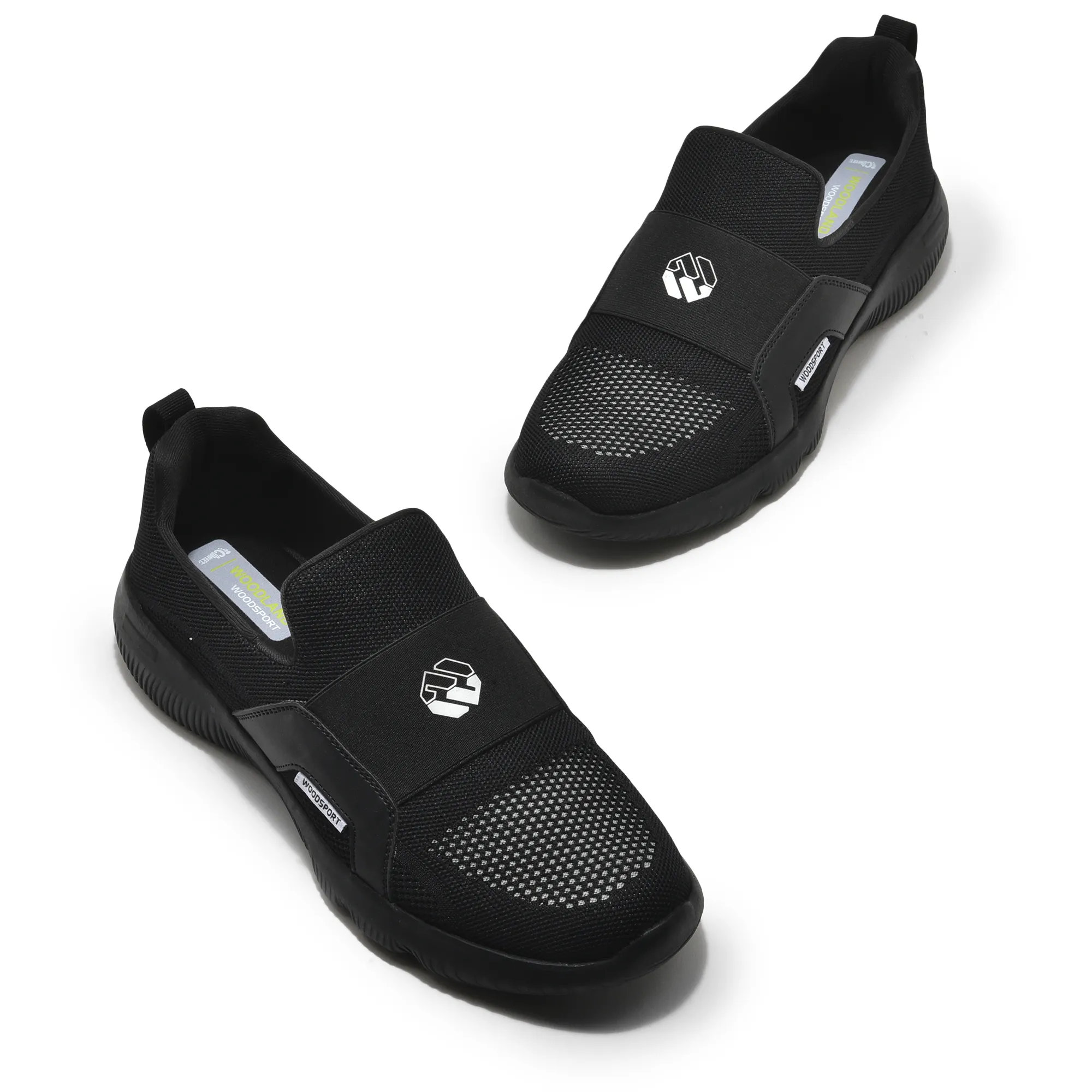 Black Slip-on Shoe for Men - Thumbnail 2