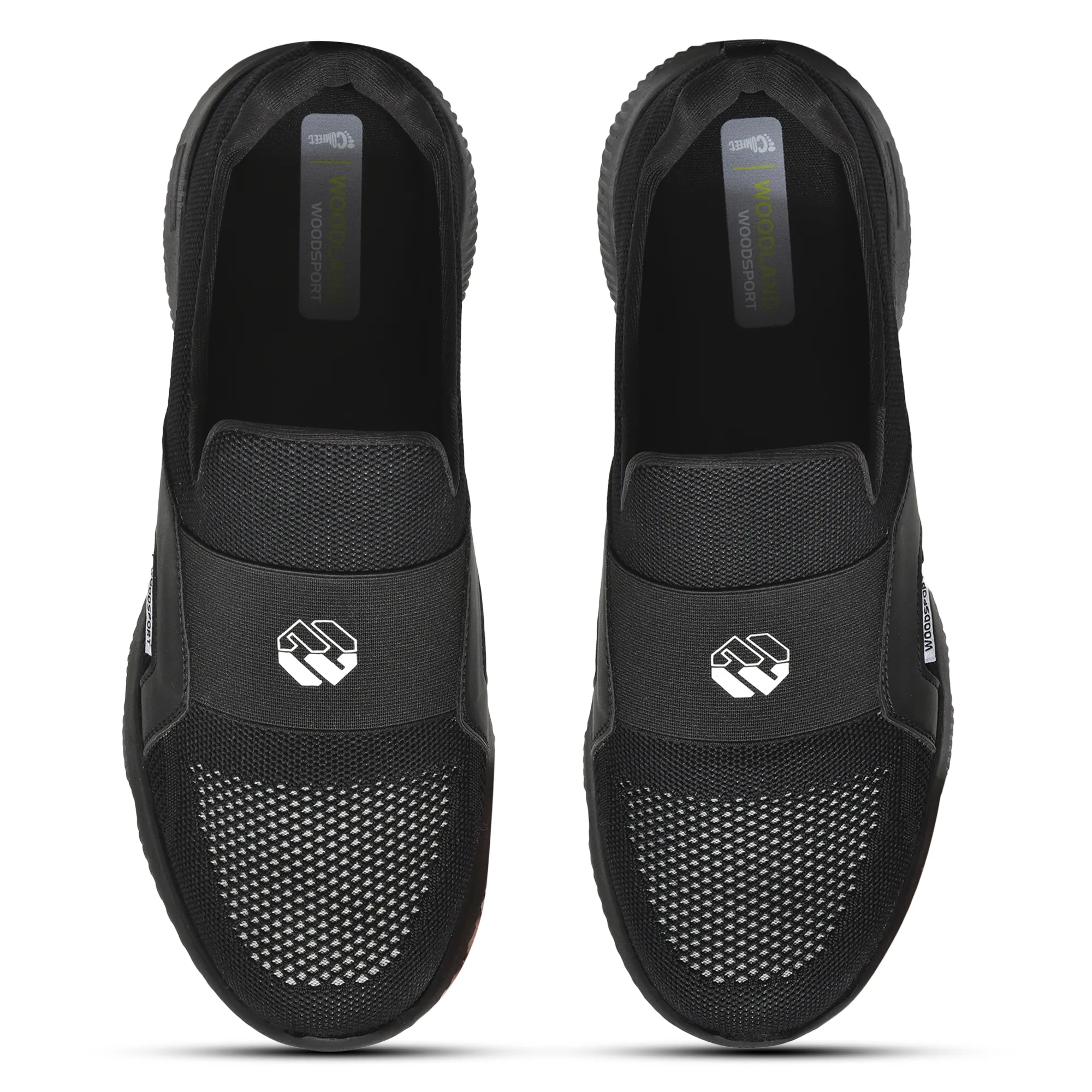 Black Slip-on Shoe for Men - Thumbnail 3