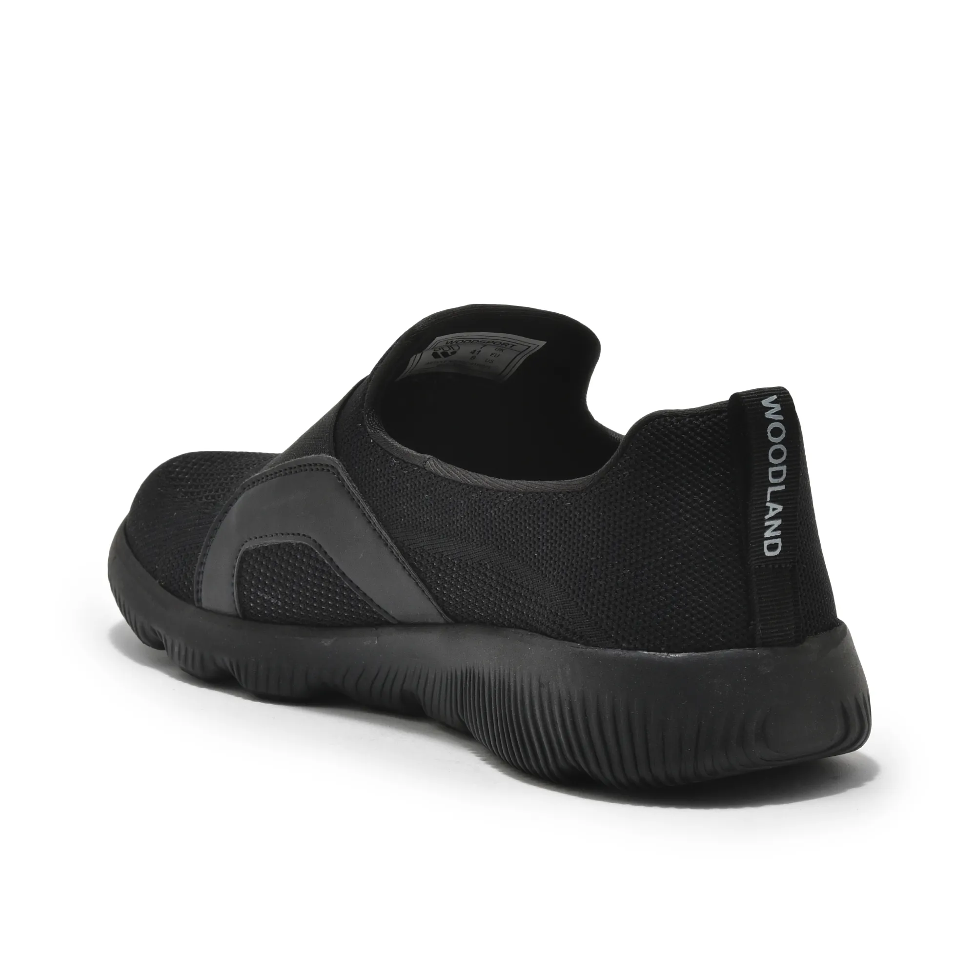 Black Slip-on Shoe for Men - Thumbnail 5