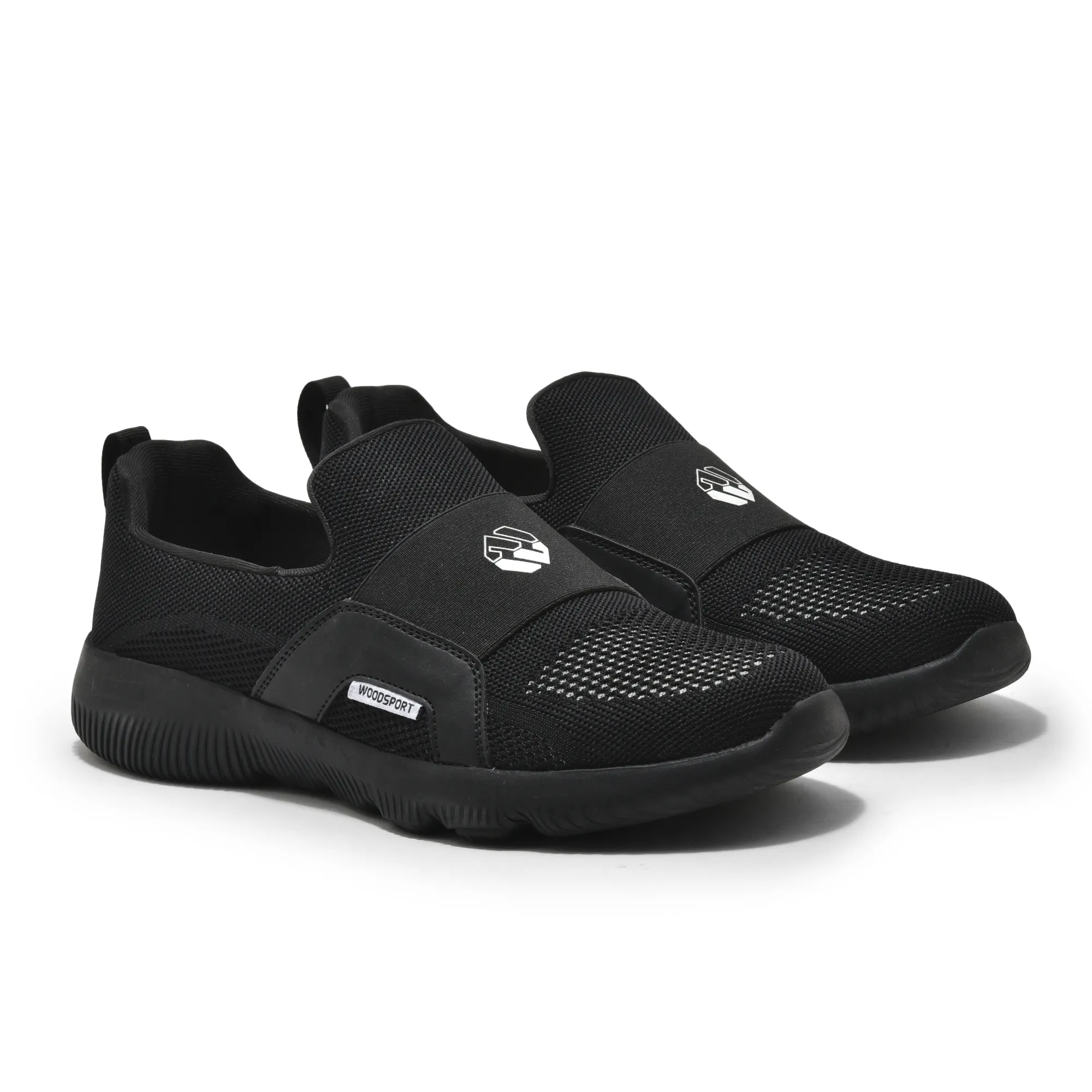 Black Slip-on Shoe for Men - Thumbnail 6
