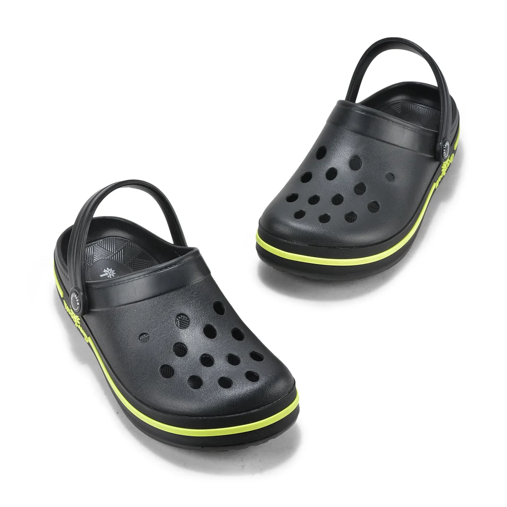 Black Slider Slippers for men - Thumbnail 2