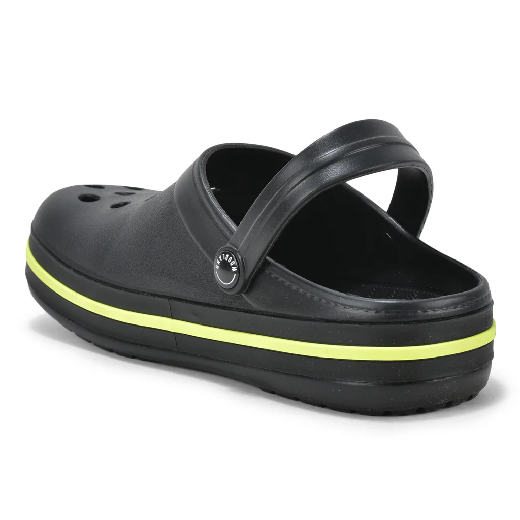 Black Slider Slippers for men - Thumbnail 5