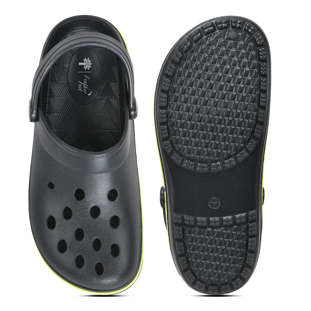 Black Slider Slippers for men - Thumbnail 7