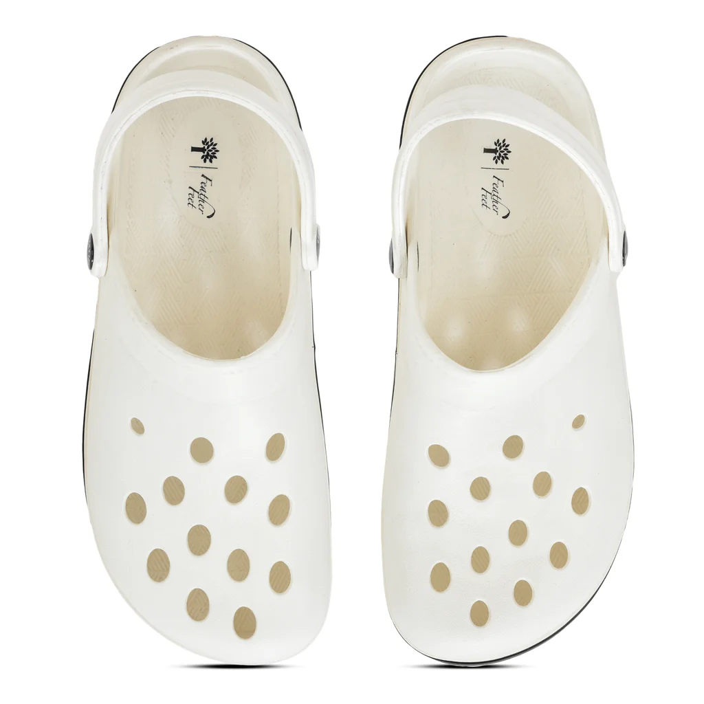 Off White Slider Slippers for men - Thumbnail 3