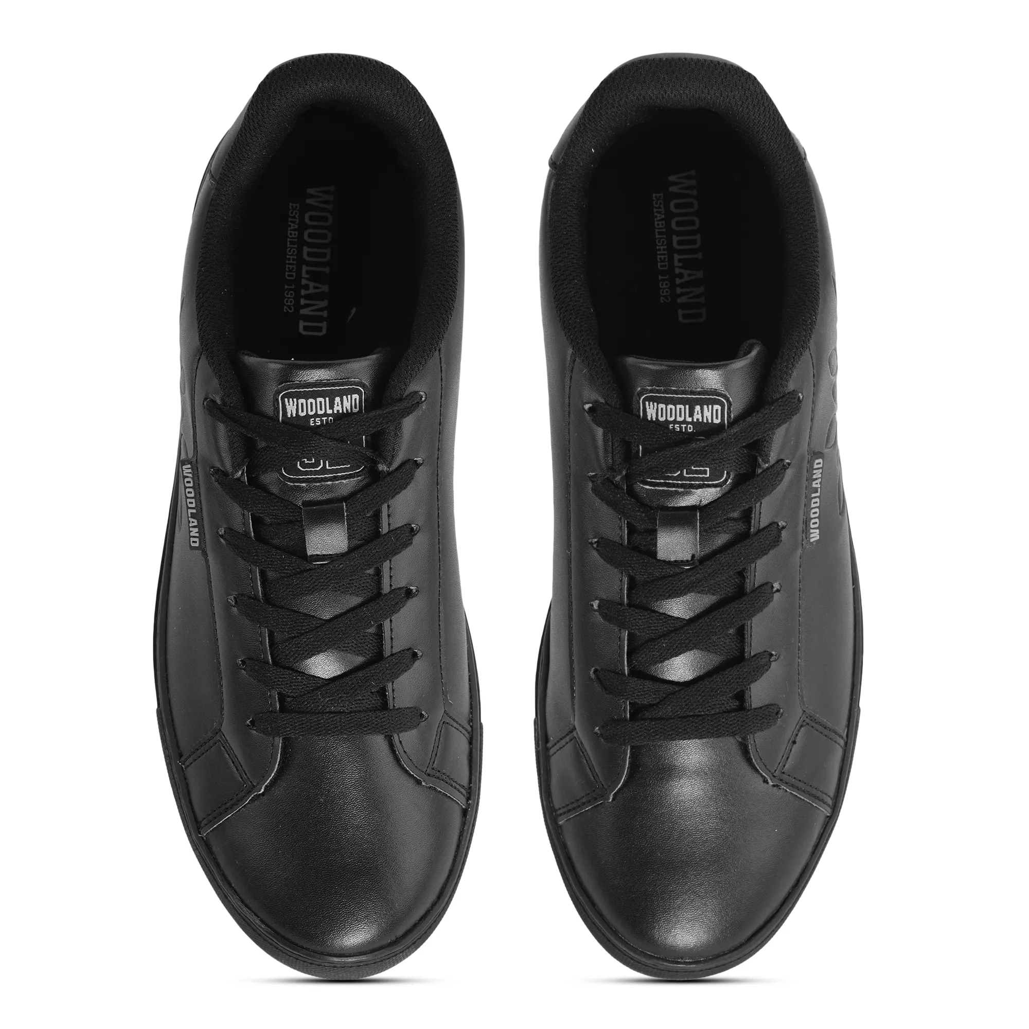 Black Casual Sneakers For Men - Thumbnail 3