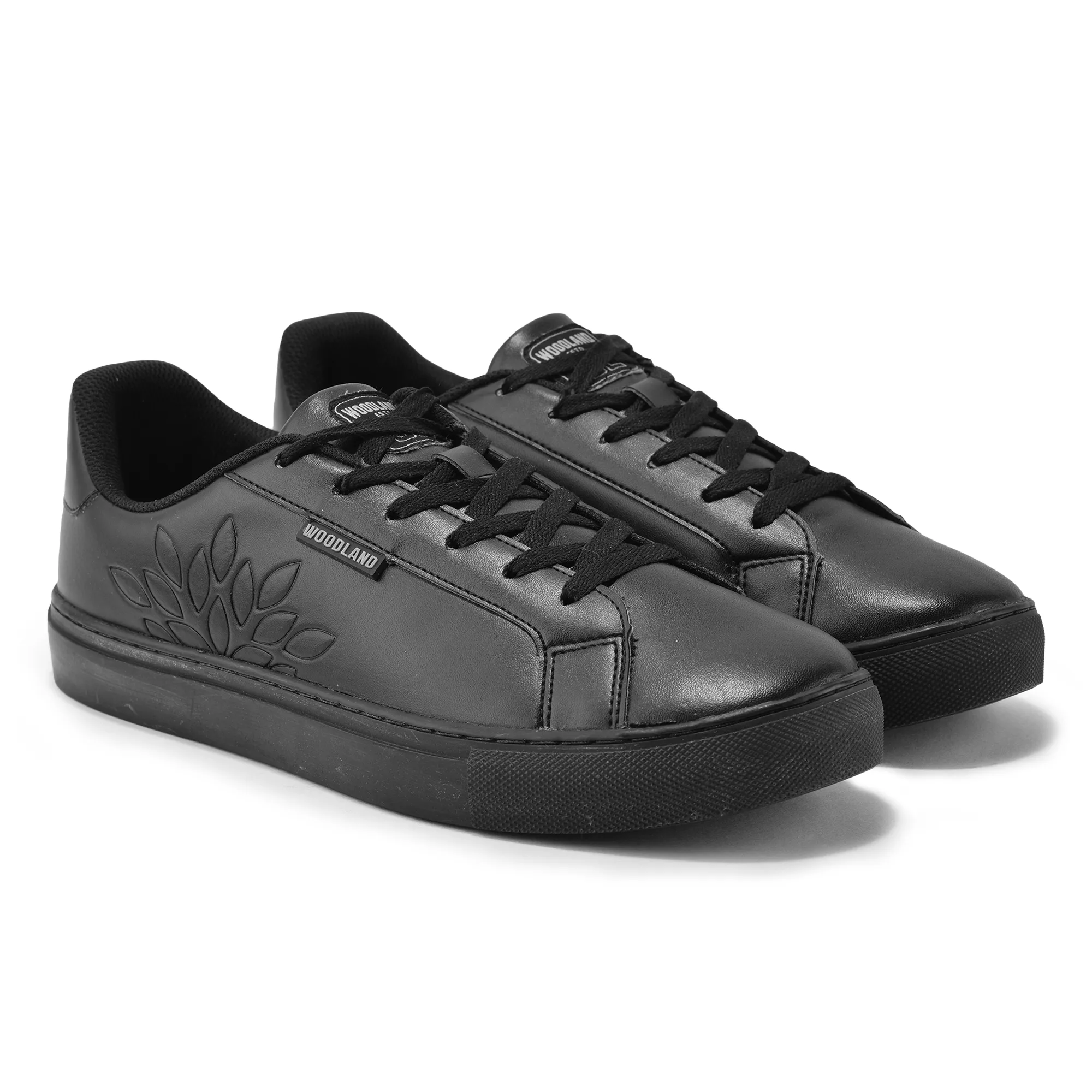 Black Casual Sneakers For Men - Thumbnail 6