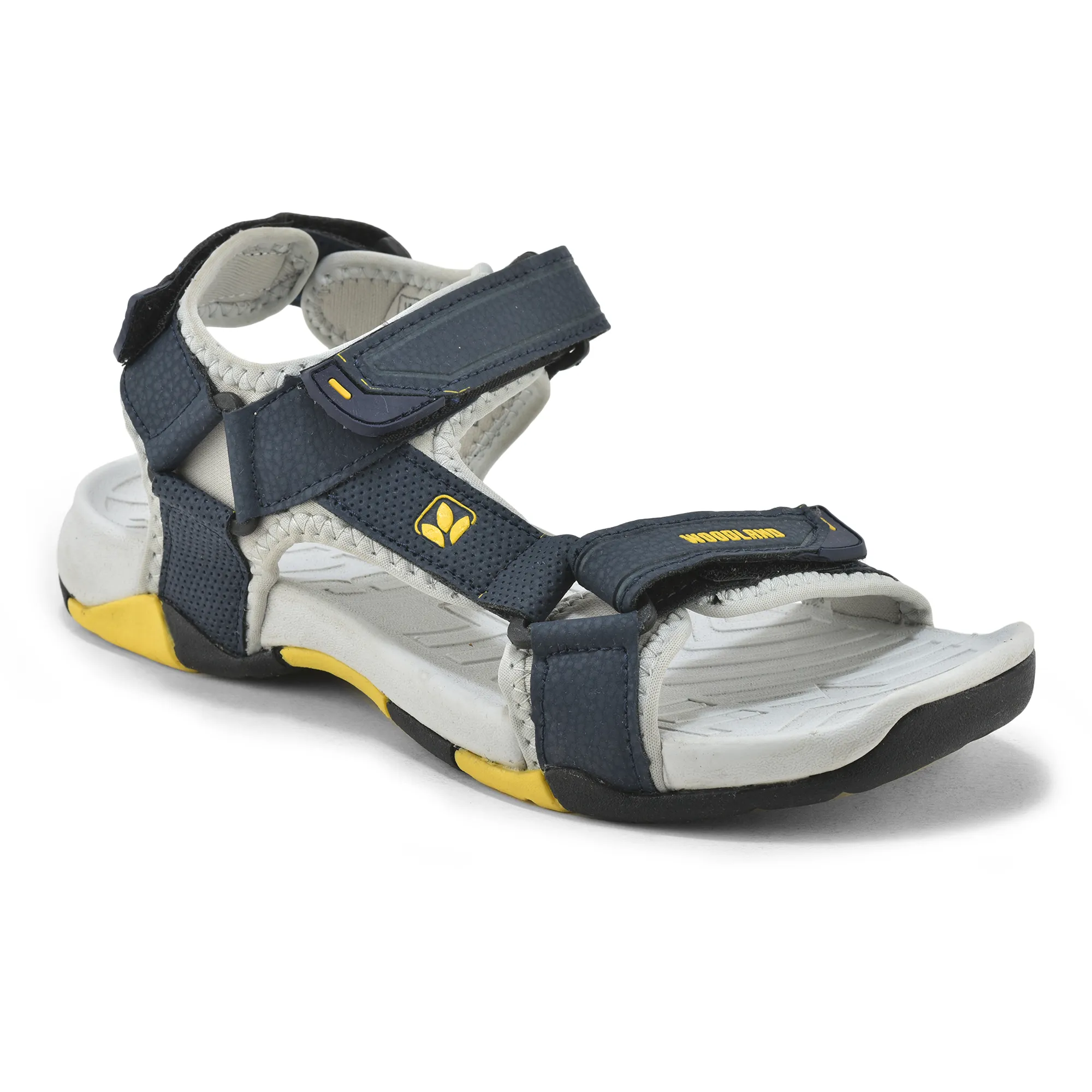 Navy Blue Mens Sports Sandal - Thumbnail 8