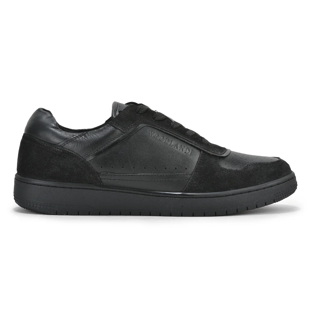 Black Casual Sneakers for Men - Thumbnail 1