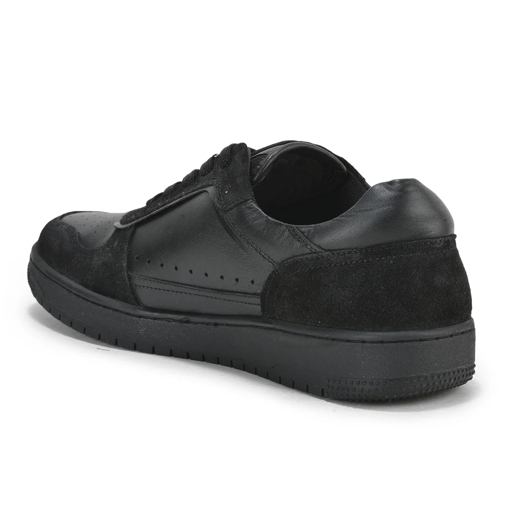 Black Casual Sneakers for Men - Thumbnail 5
